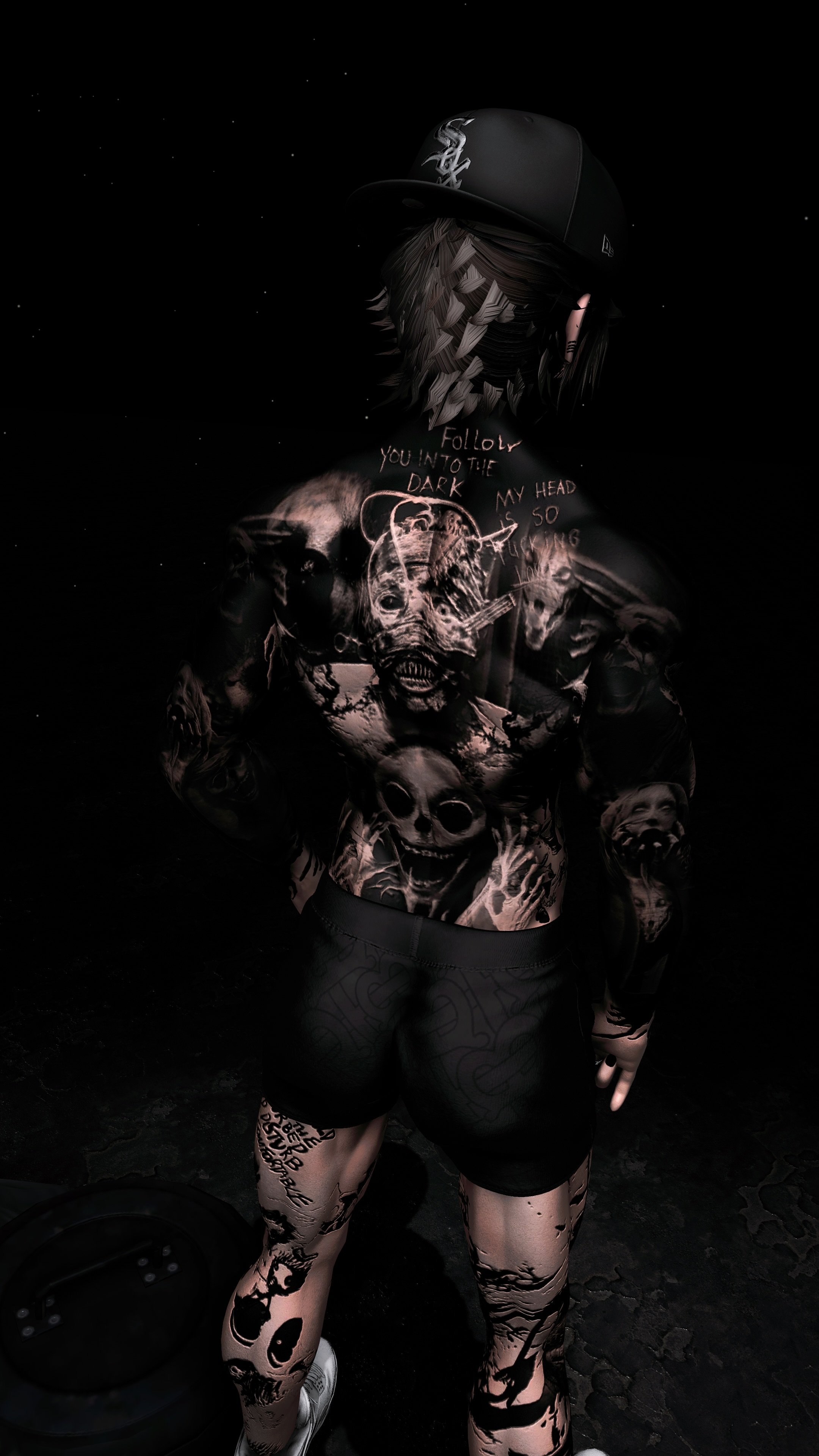 4K SCHIZO MALE TEXTURE