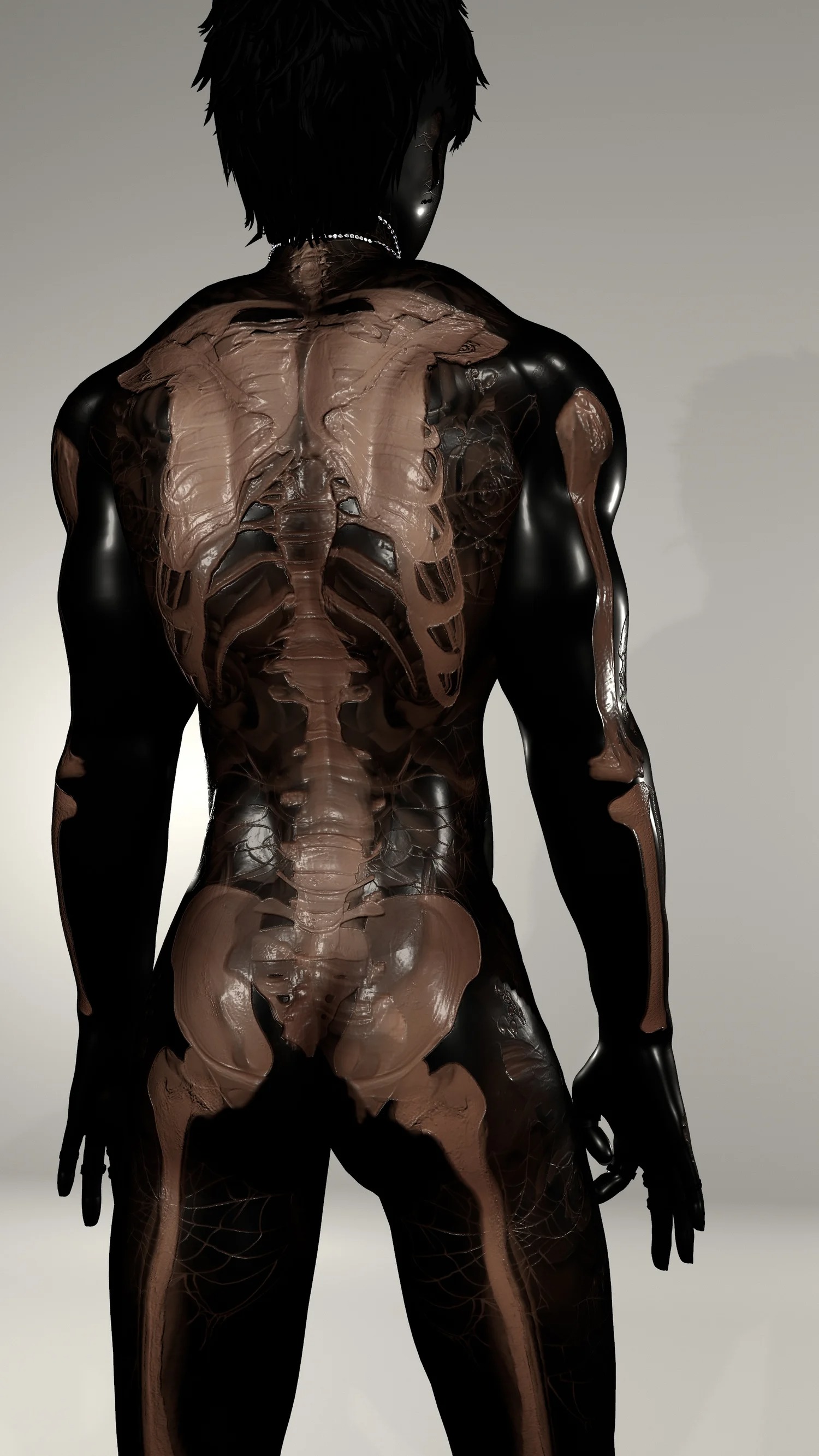 4K SKELETON MALE TEXTURE - AKI, ACE, EXO V4