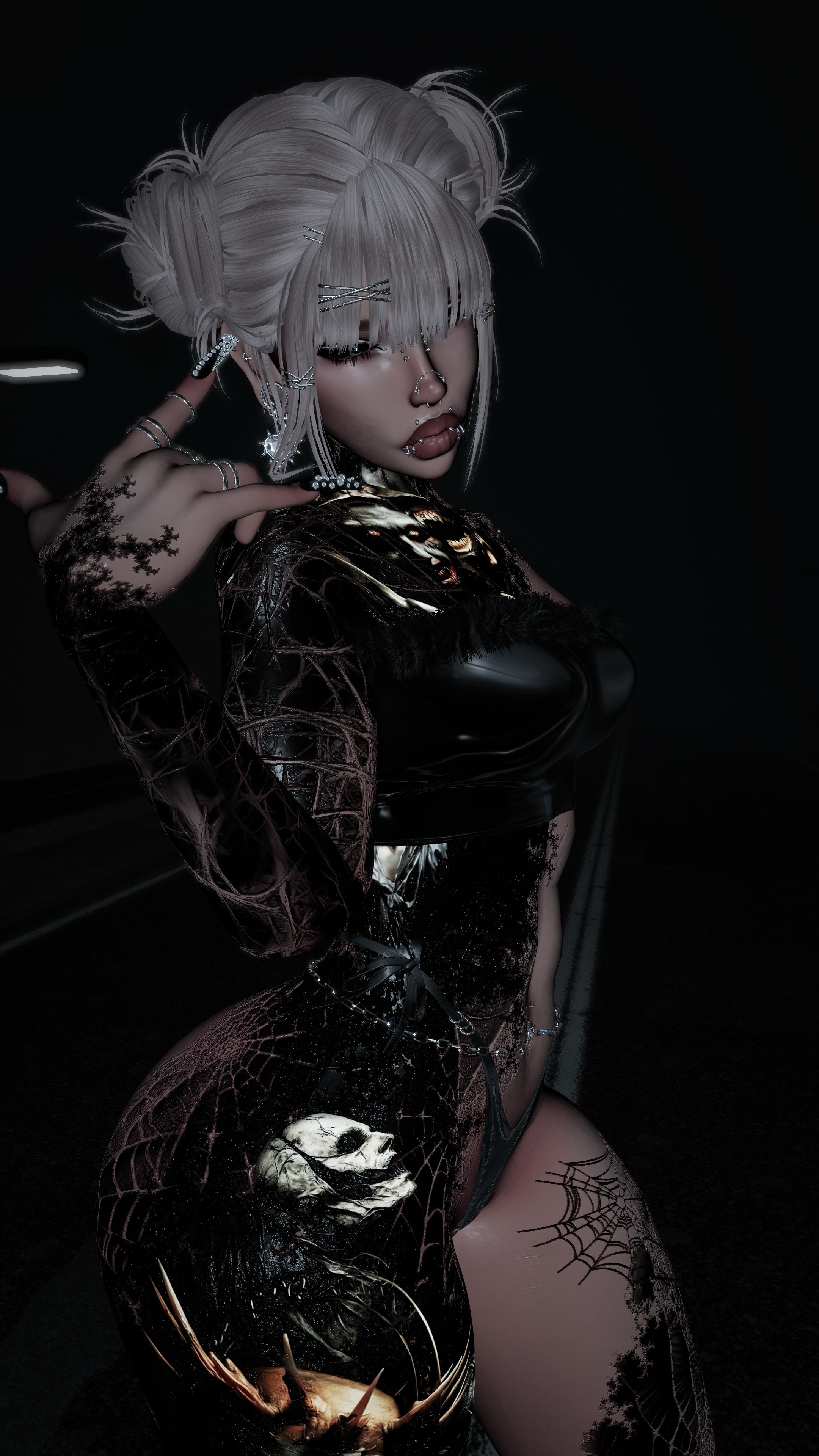 4K MERCY FEMALE HALLOWEEN TEXTURE - HAZIE, EGIRL, VENUS V2