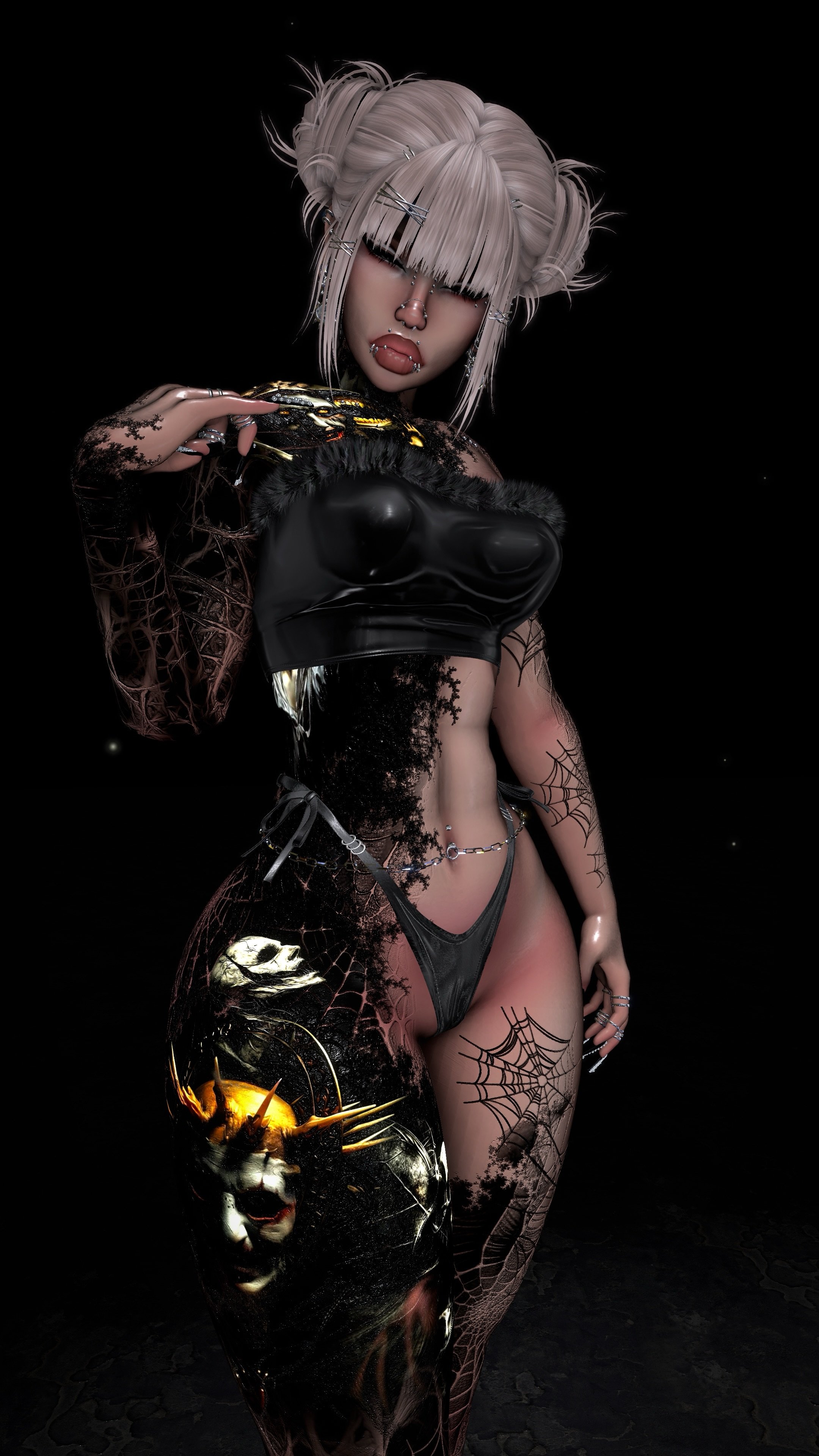 4K MERCY FEMALE HALLOWEEN TEXTURE - HAZIE, EGIRL, VENUS V2