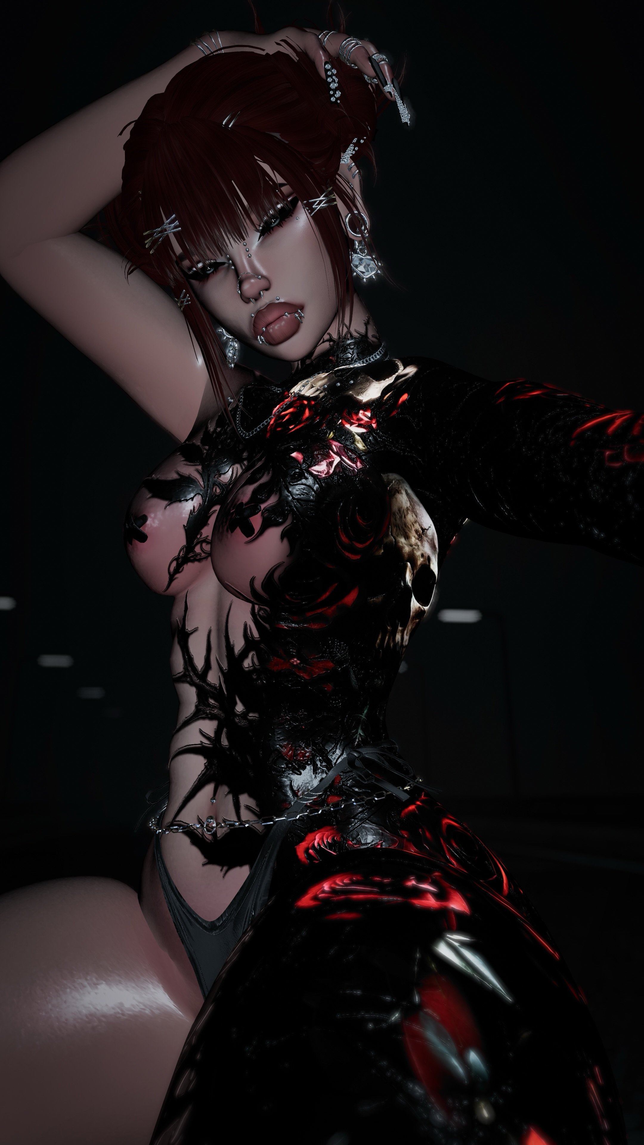 4K ROSES FEMALE BODY TEXTURE - HAZIE/EGIRL/VENUSV2/ZINRP