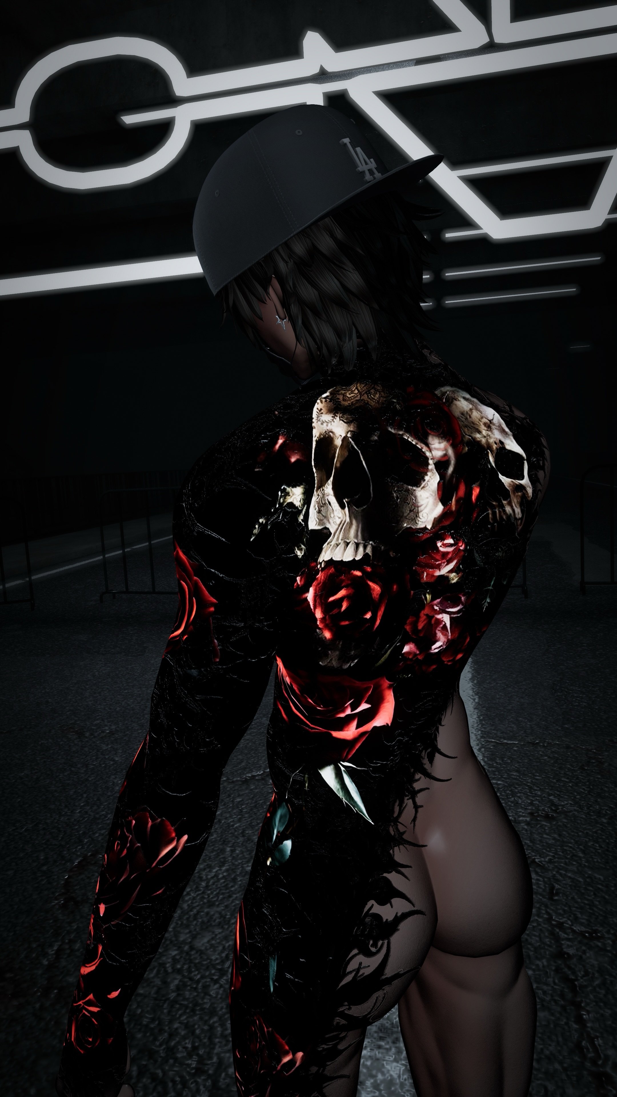 4K ROSES MALE BODY TEXTURE - ACE/AKI/EXOV4