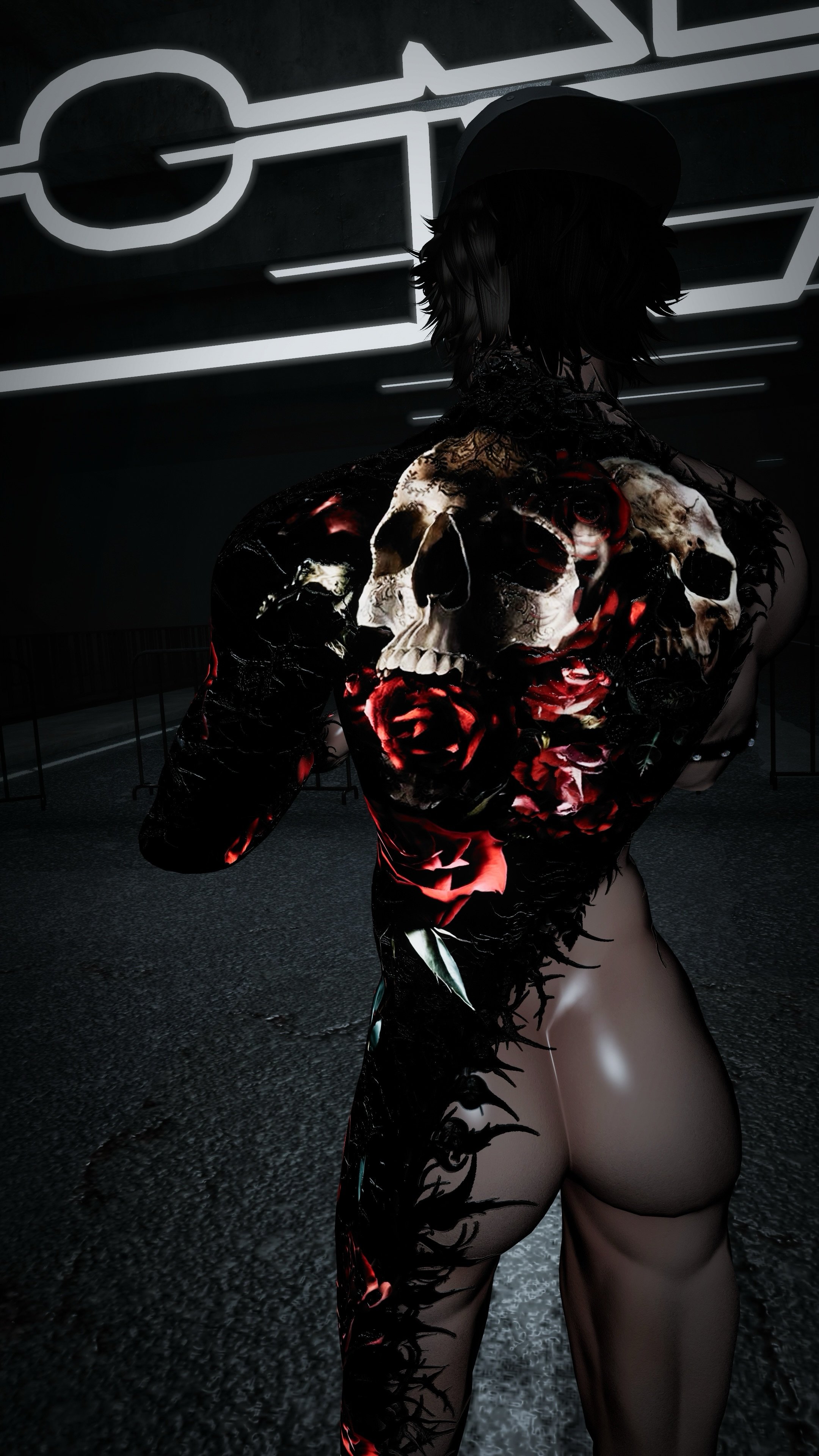 4K ROSES MALE BODY TEXTURE - ACE/AKI/EXOV4