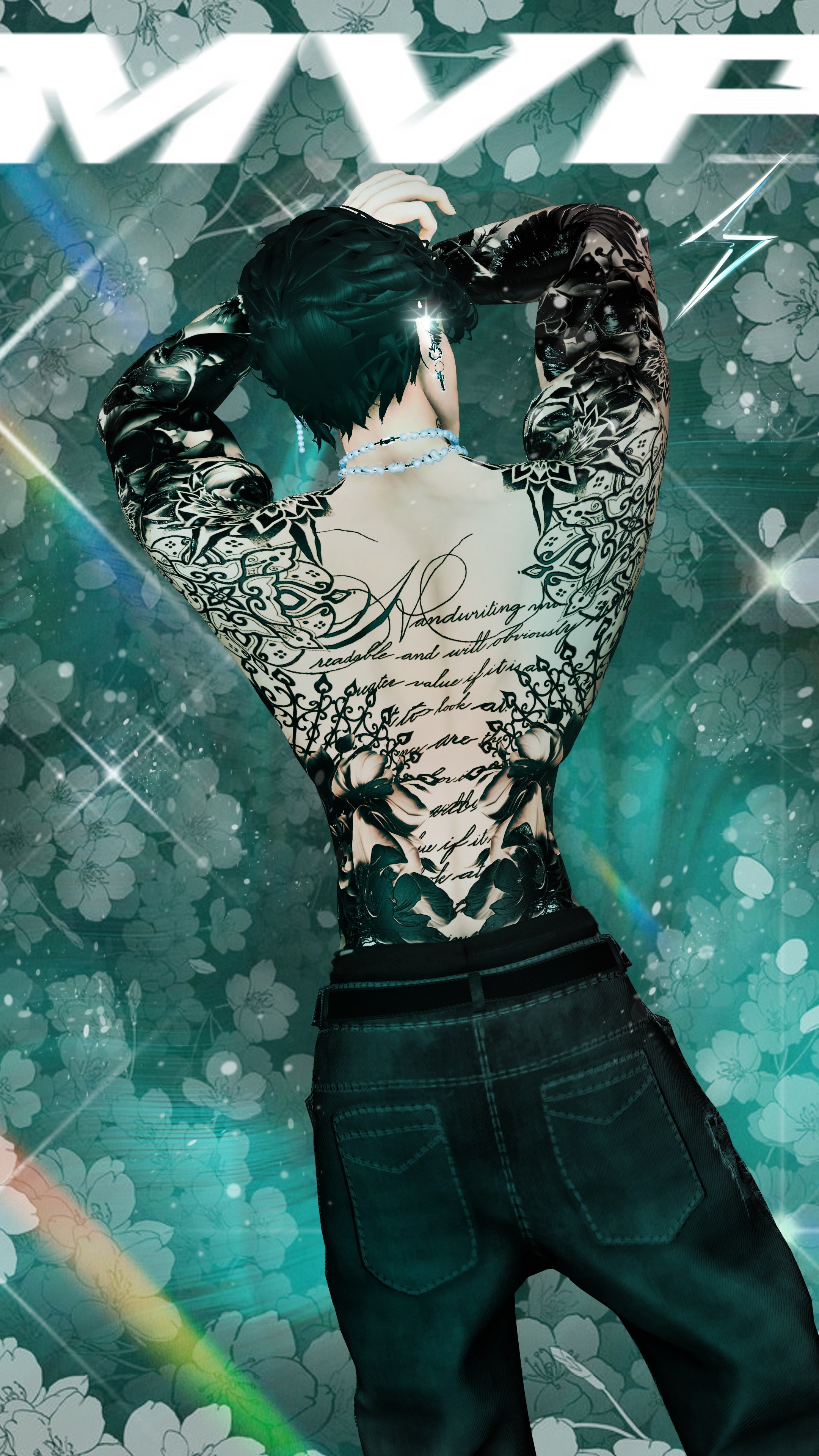 4K PETAL MALE BODY TEXTURE - AKI/ACE/EXOV4