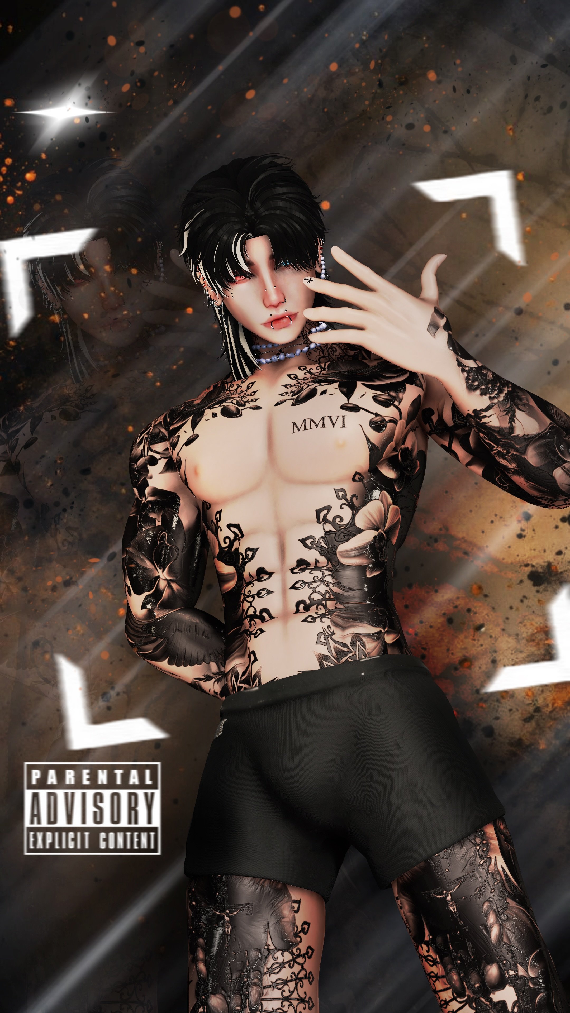 4K PETAL MALE BODY TEXTURE - AKI/ACE/EXOV4