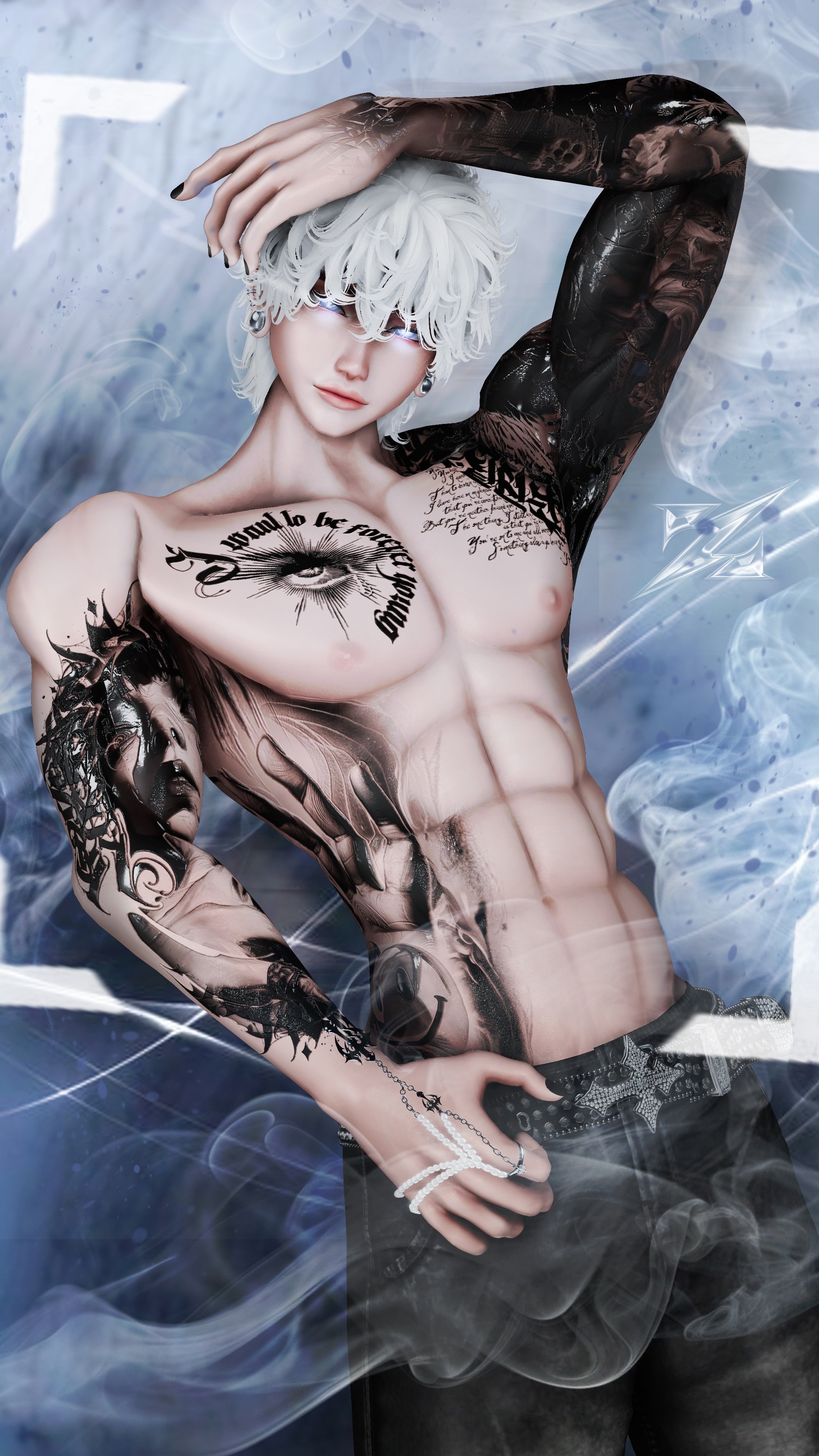 4K LUST MALE BODY TEXTURE - ACE/ AKI/ EXO V4
