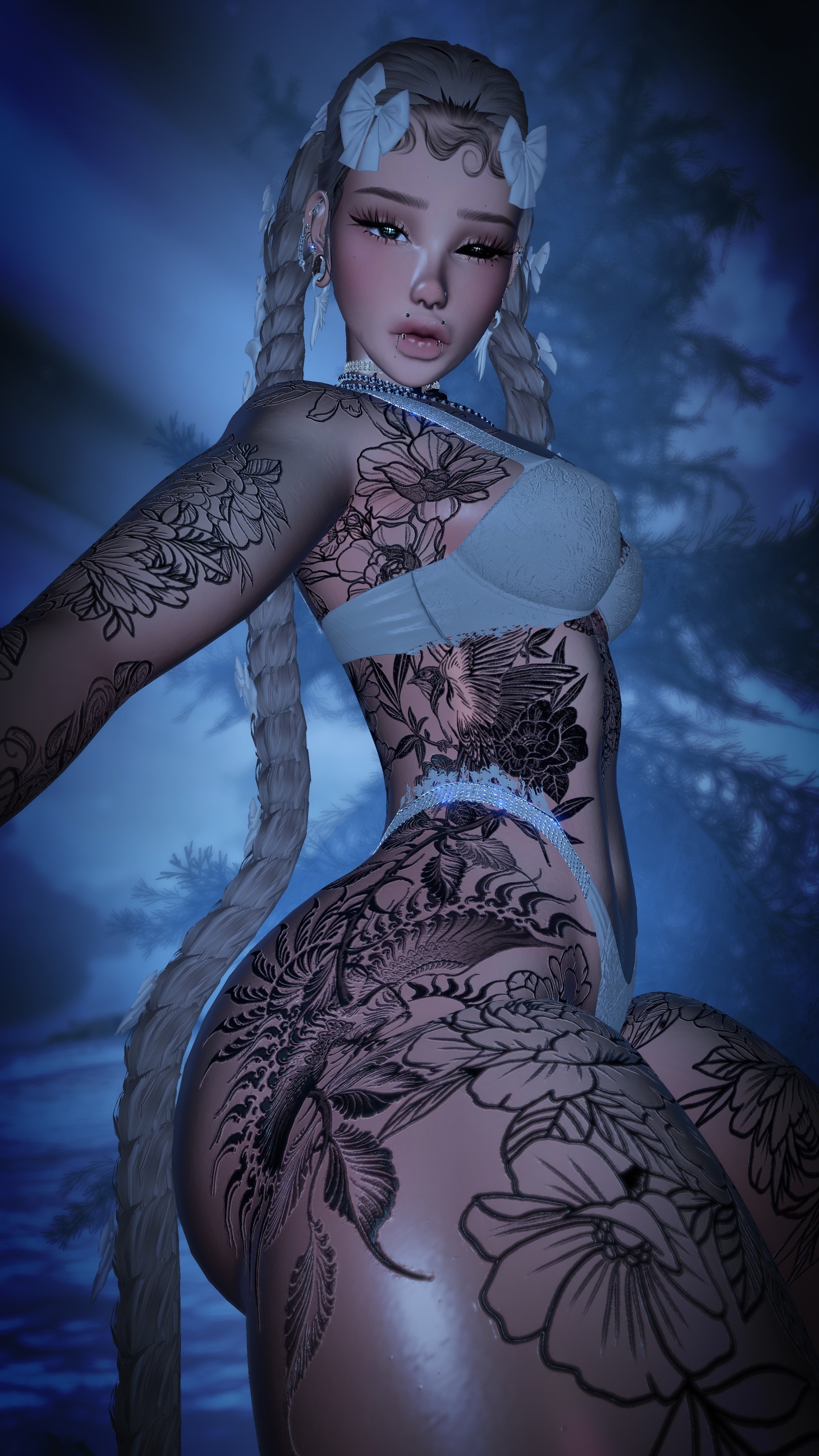 4K LIGHT FEMALE BODY TEXTURE - EGIRL/VENUSV2/HAZIE/ZINRP