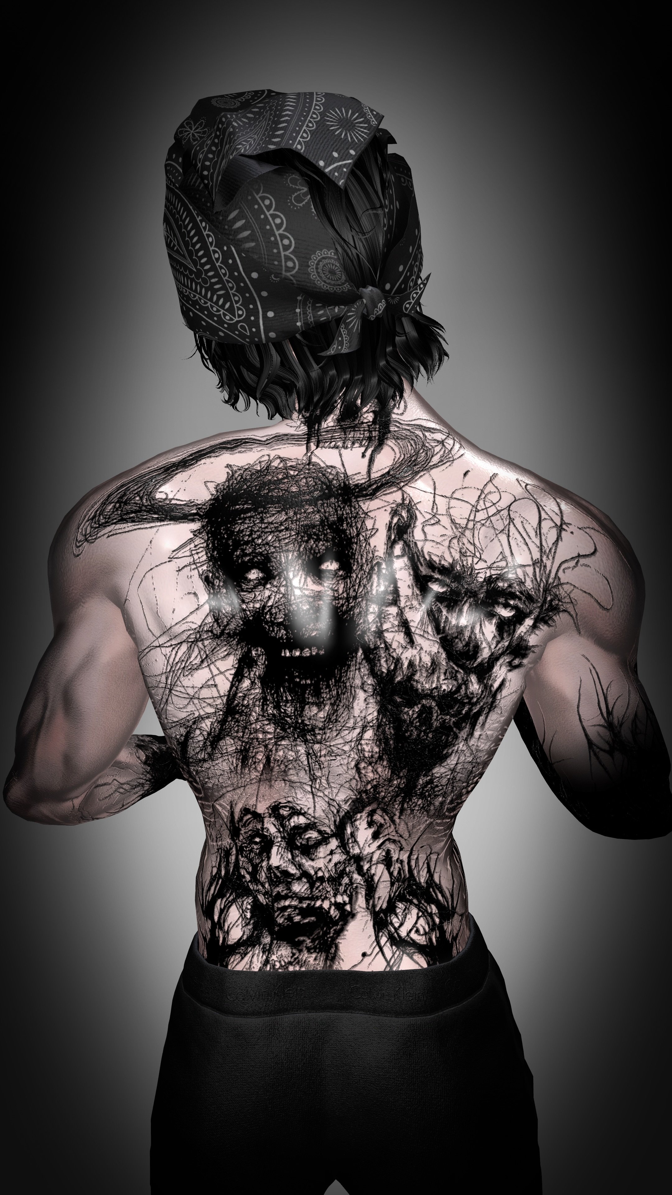 4K MUERTE MALE BODY TEXTURE - ACE/AKI/EXO V4