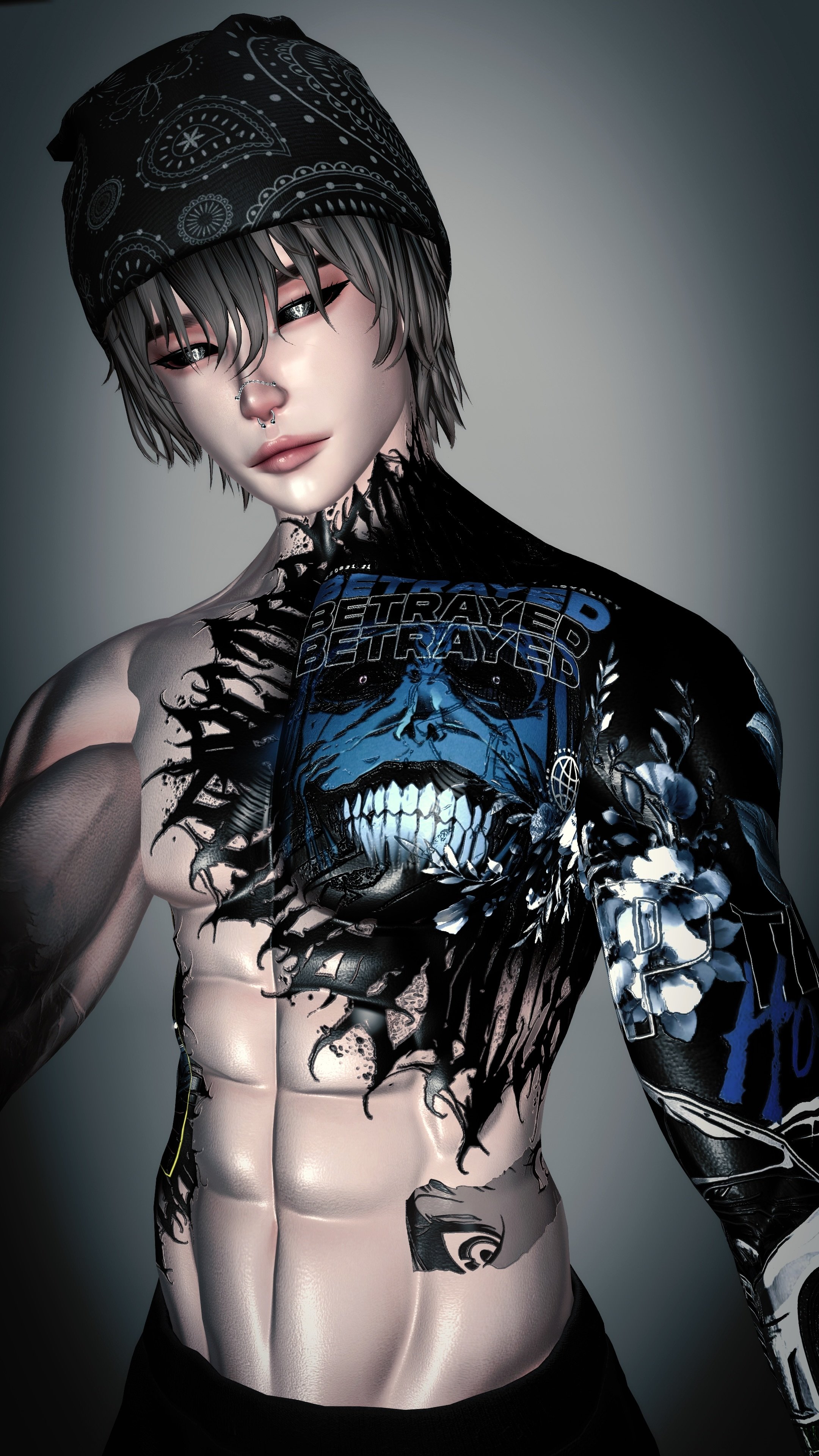 4K BETRAY MALE TEXTURE - AKI, EXO, ACE