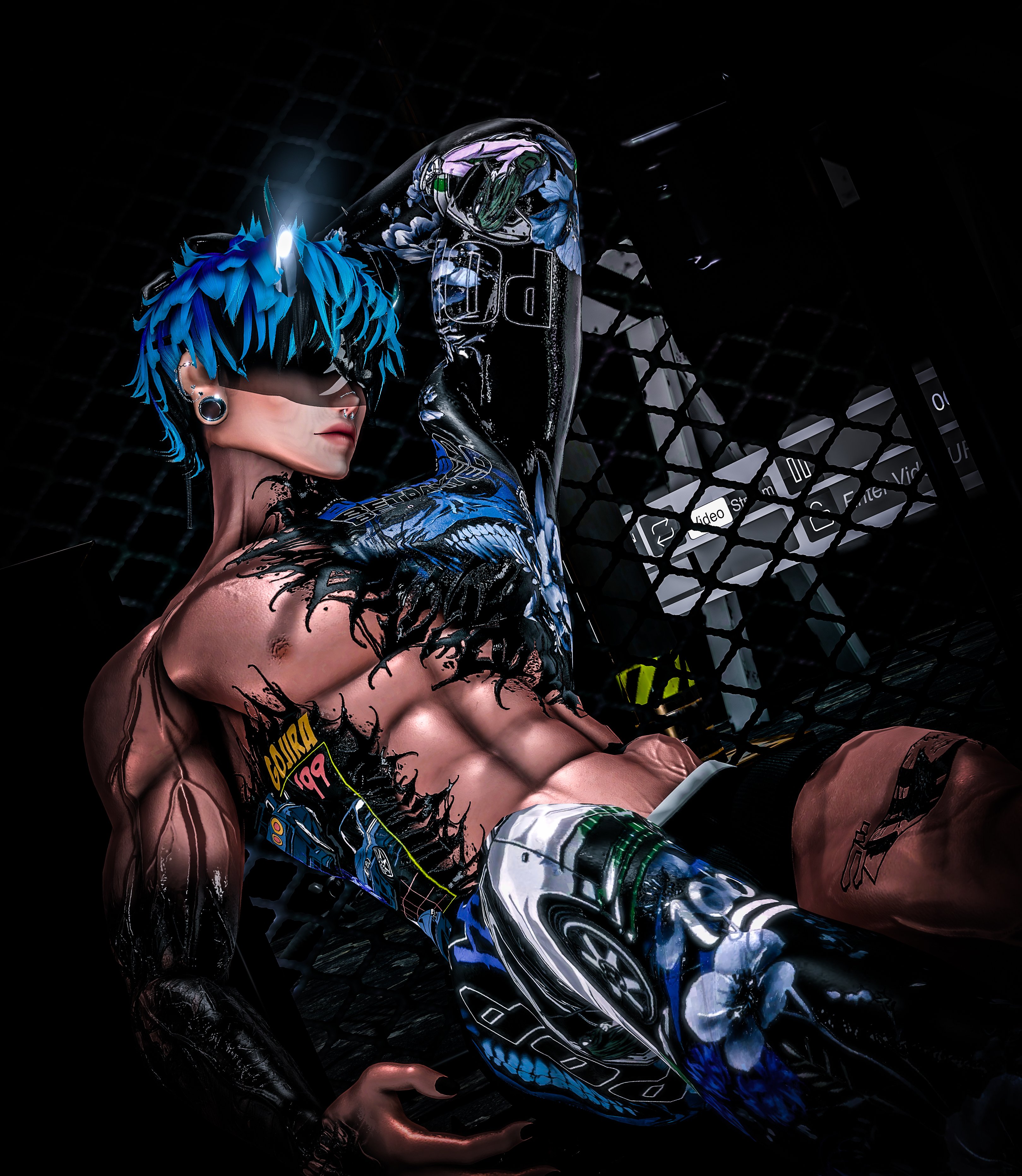 4K BETRAY MALE TEXTURE - AKI, EXO, ACE