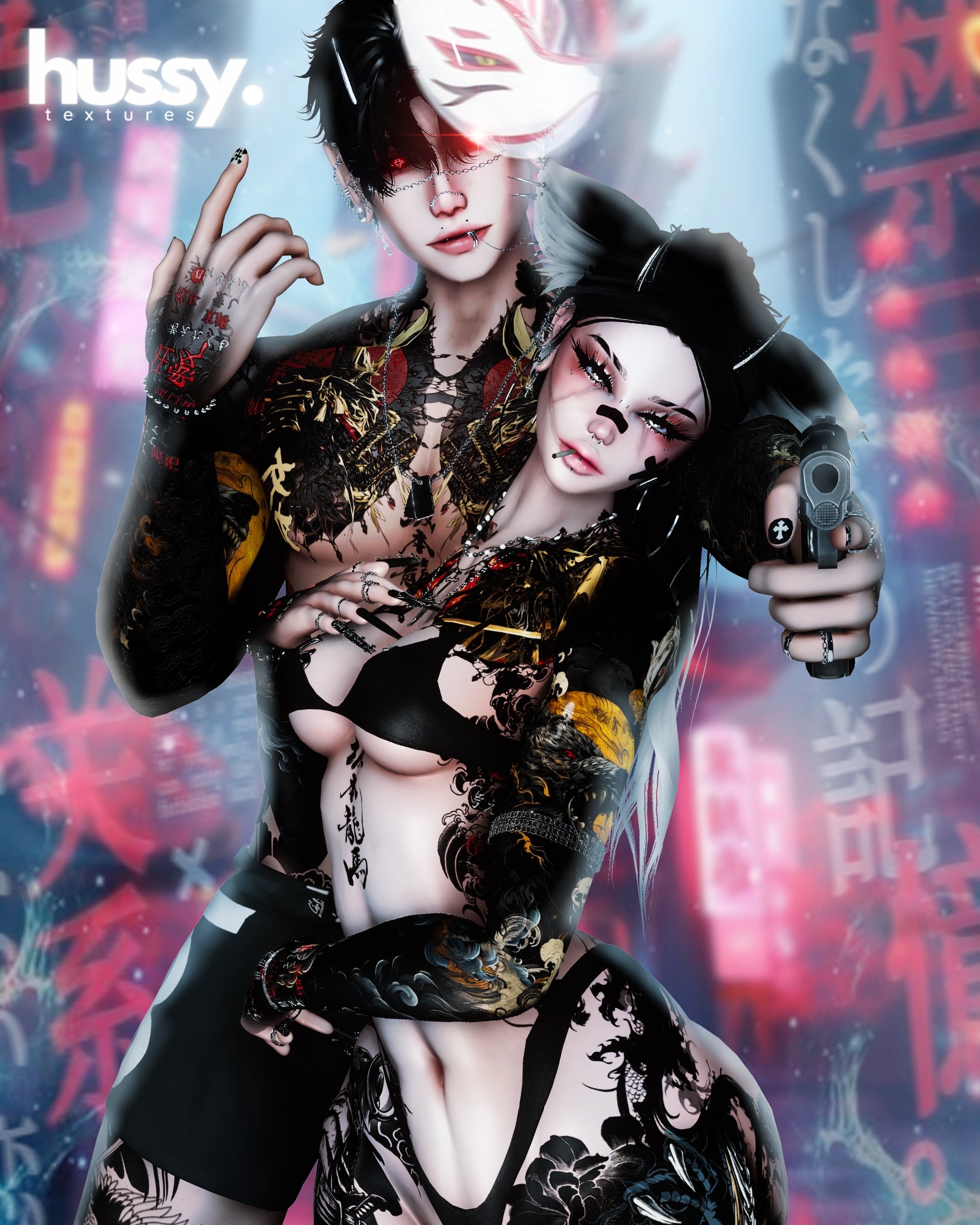4K GEISHA FEMALE BODY TEXTURE - EGIRL/FANTASY/VENUS V2/ZINRP