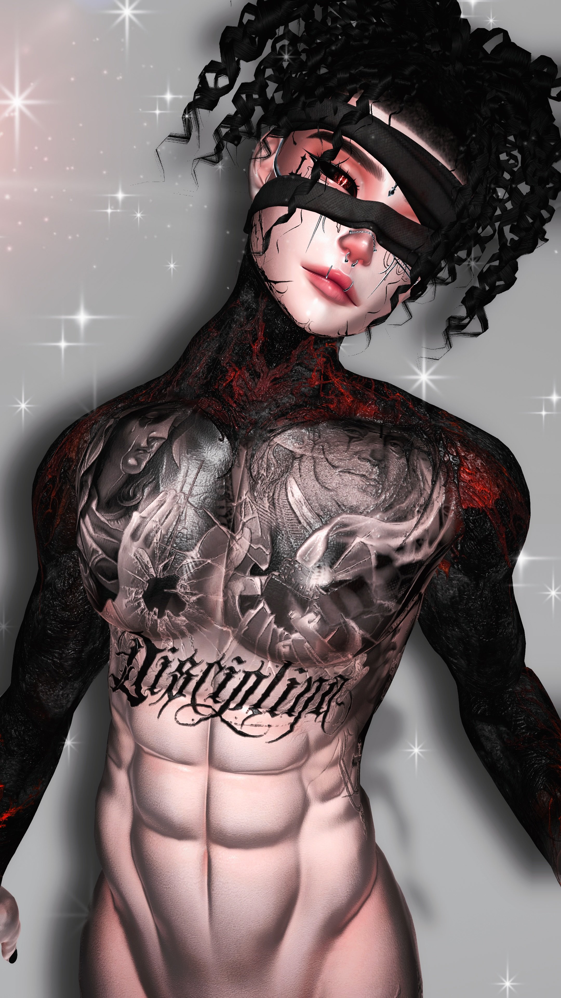 4K HELL MALE TEXTURE - BODY/HEAD