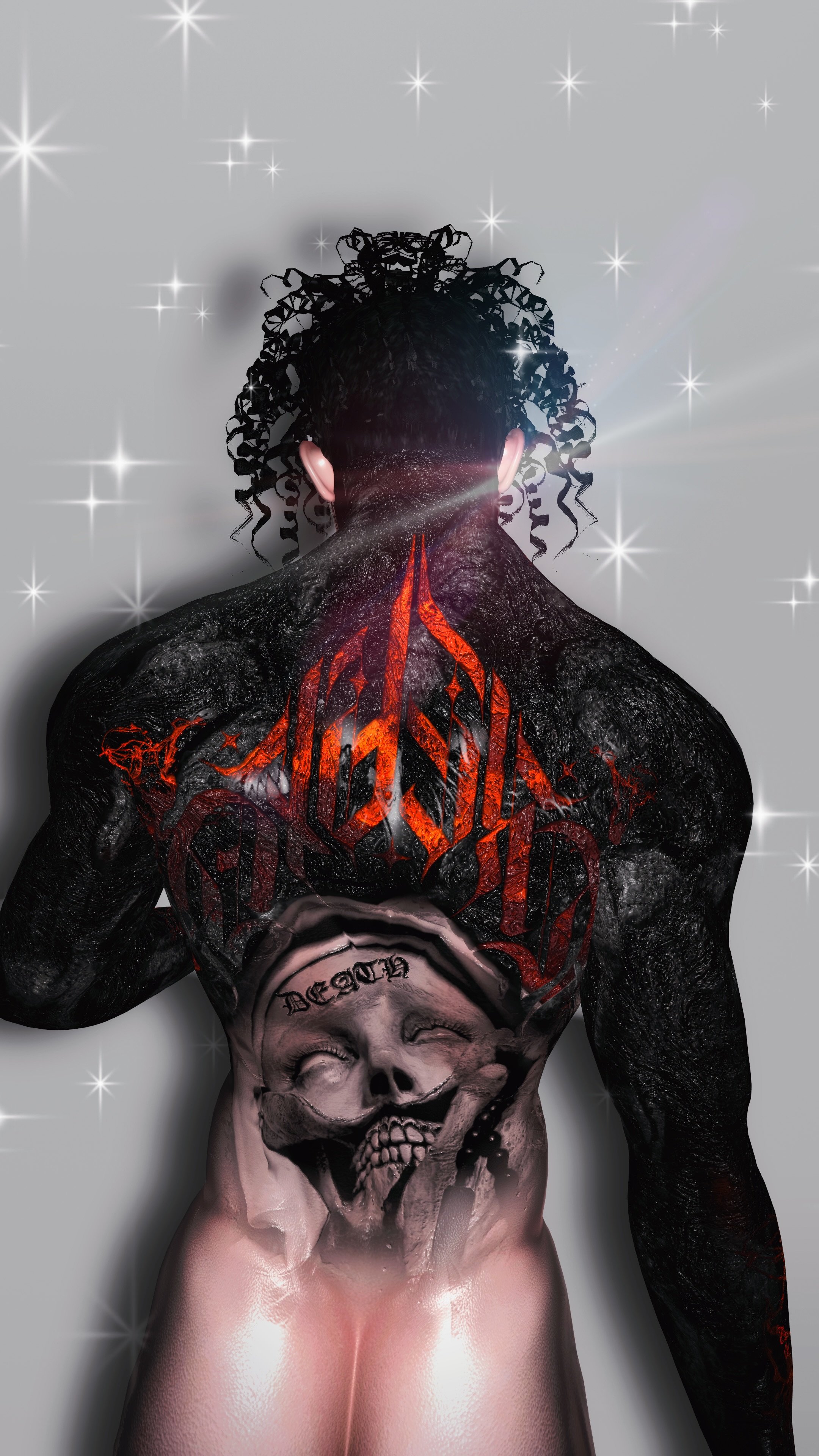 4K HELL MALE TEXTURE - BODY/HEAD
