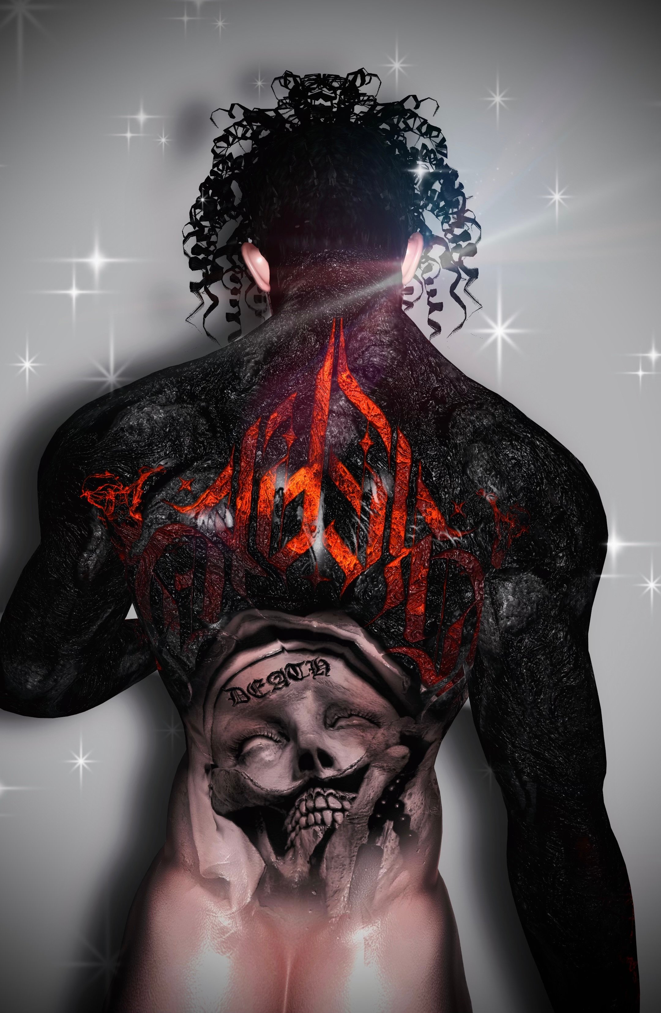 4K HELL MALE TEXTURE - BODY/HEAD