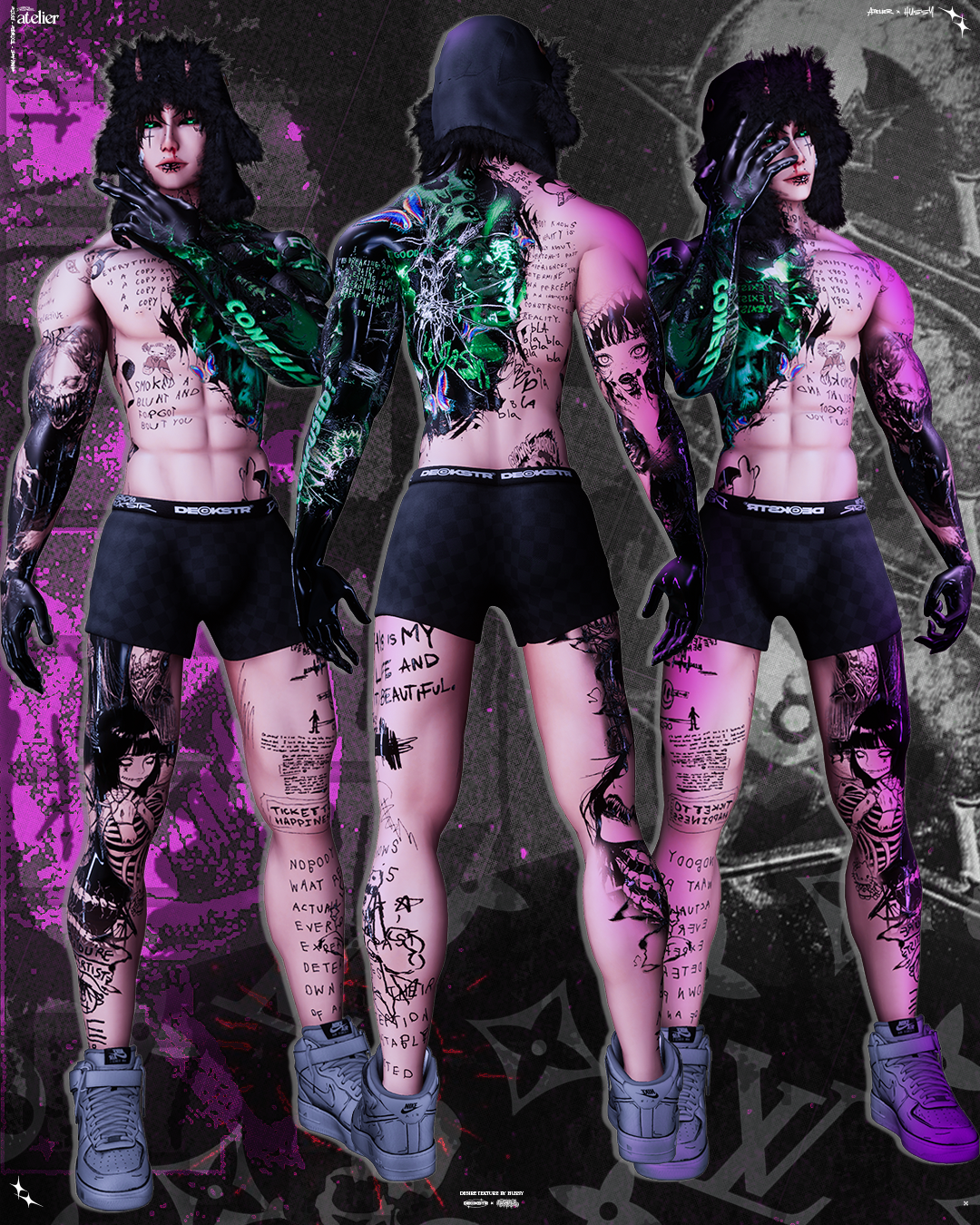 4K DESIRE MALE BODY TEXTURE