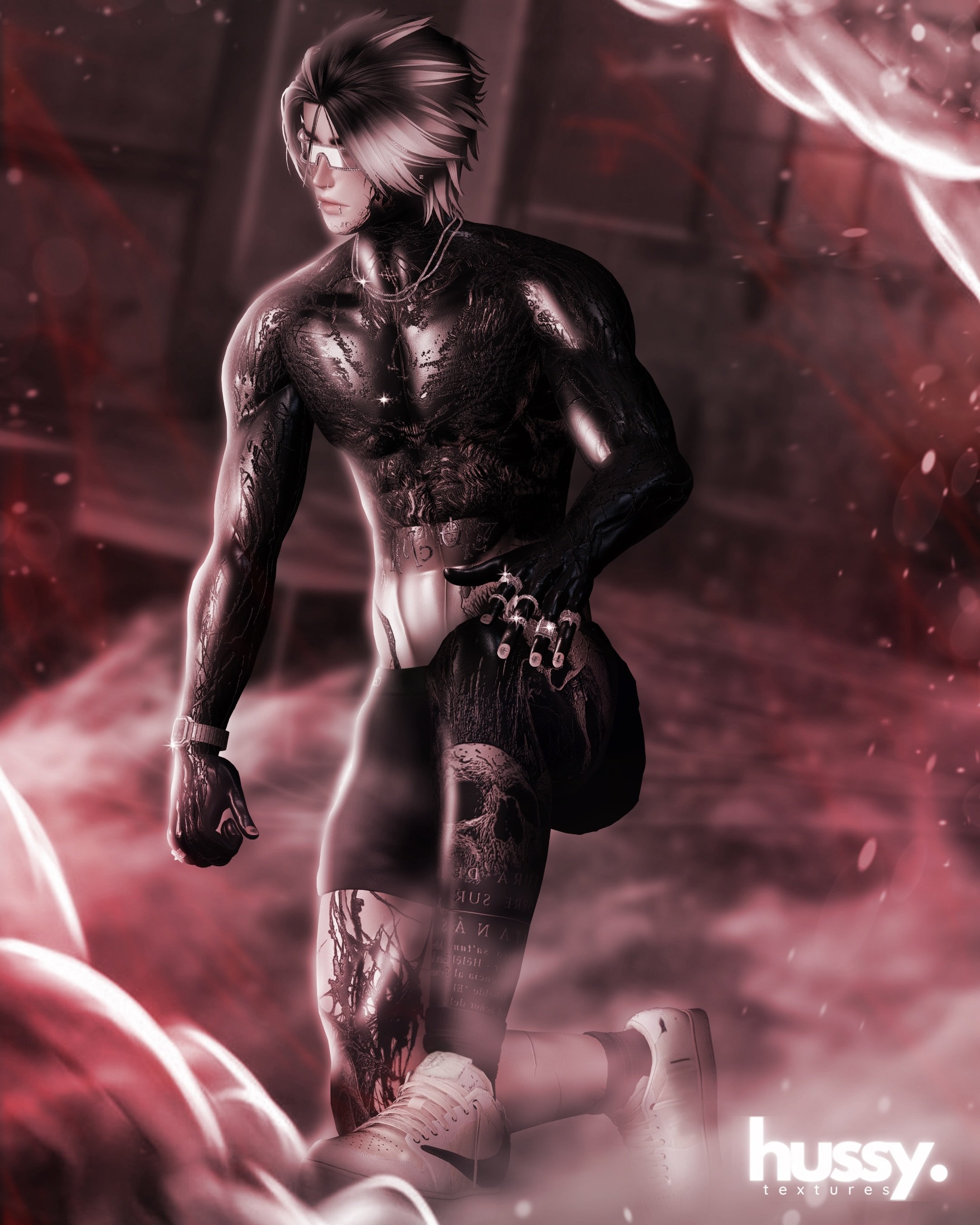 4K EXORCISM MALE TEXTURE - BODY & HEAD