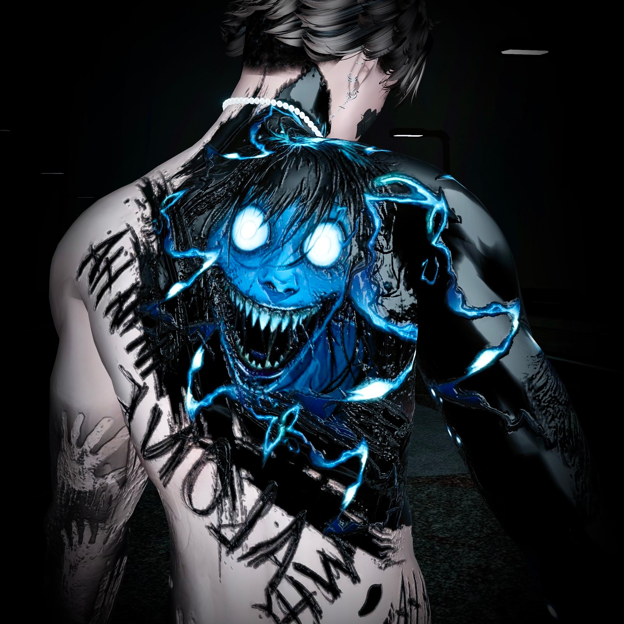 4K MANIAC MALE TEXTURE - BODY & HEAD