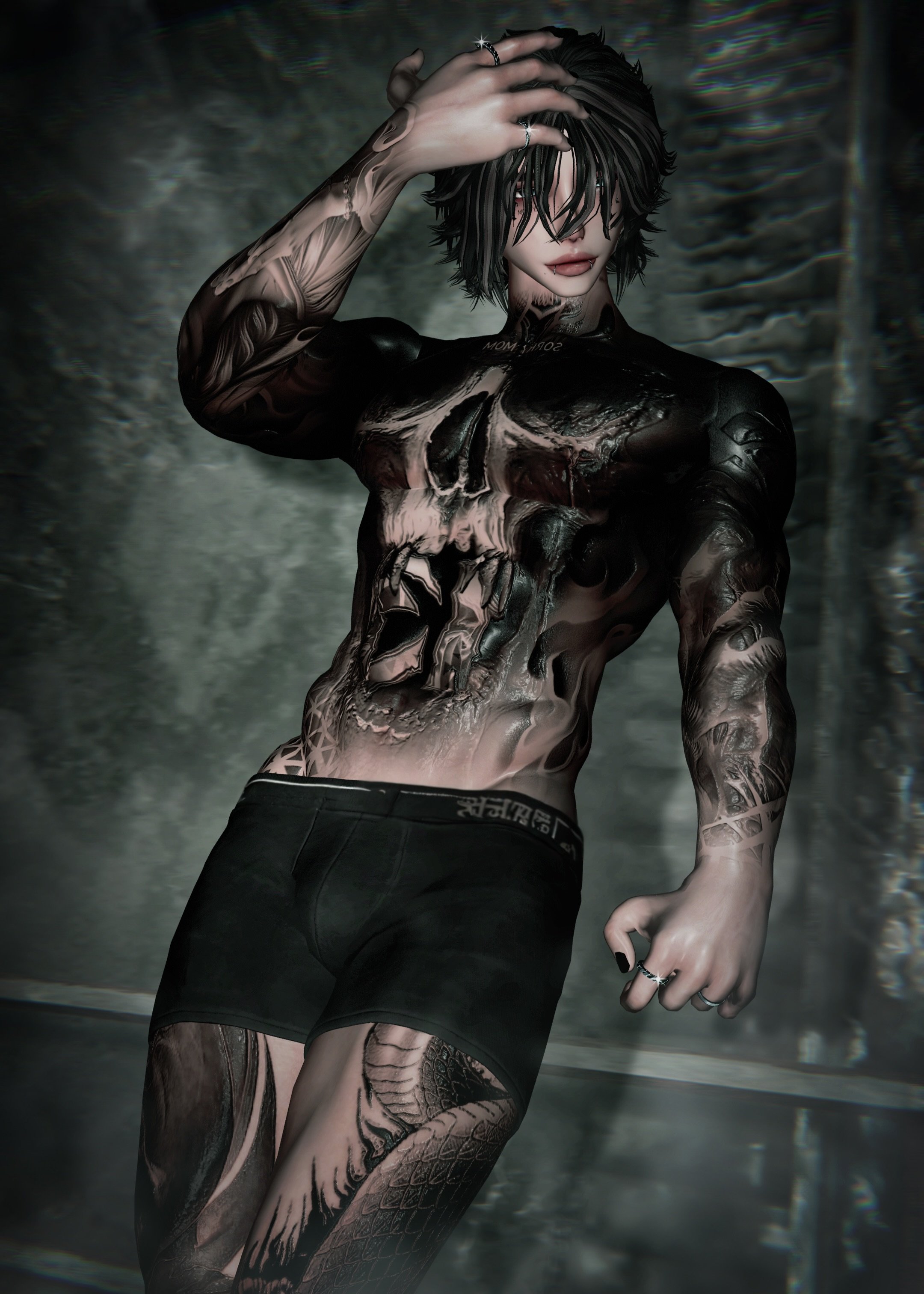 "13" MALE TEXTURE - HEAD & BODY