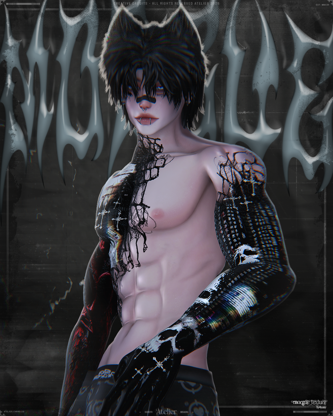"MORGUE" MALE TEXTURE - HEAD/BODY