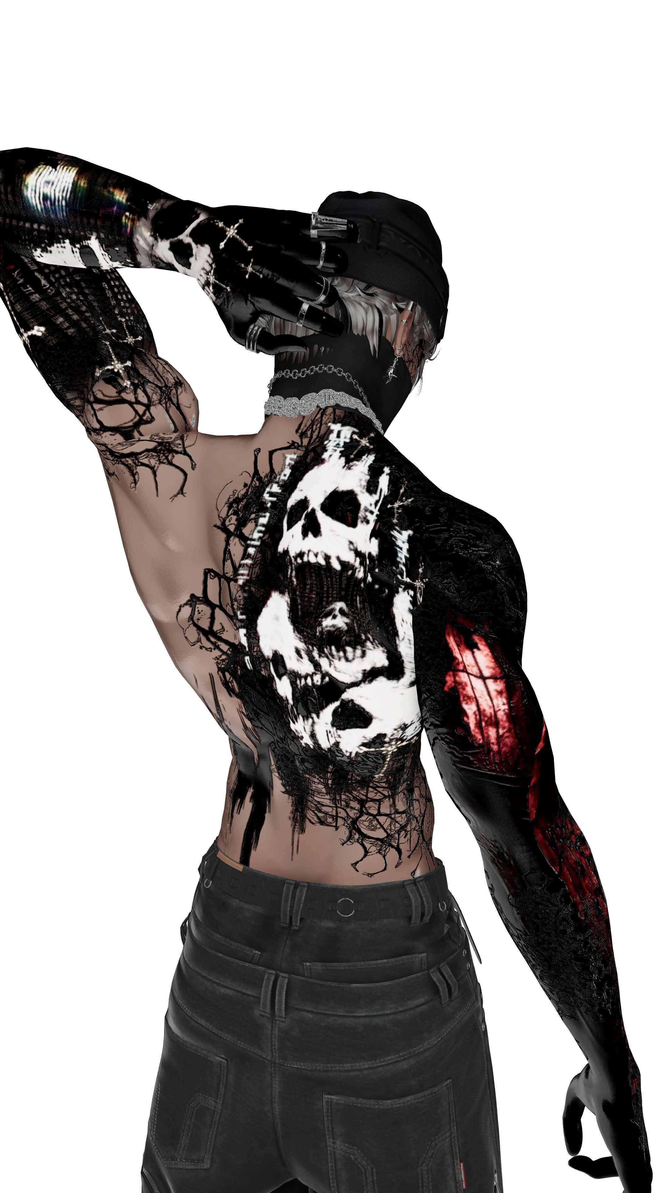 "MORGUE" MALE TEXTURE - HEAD/BODY