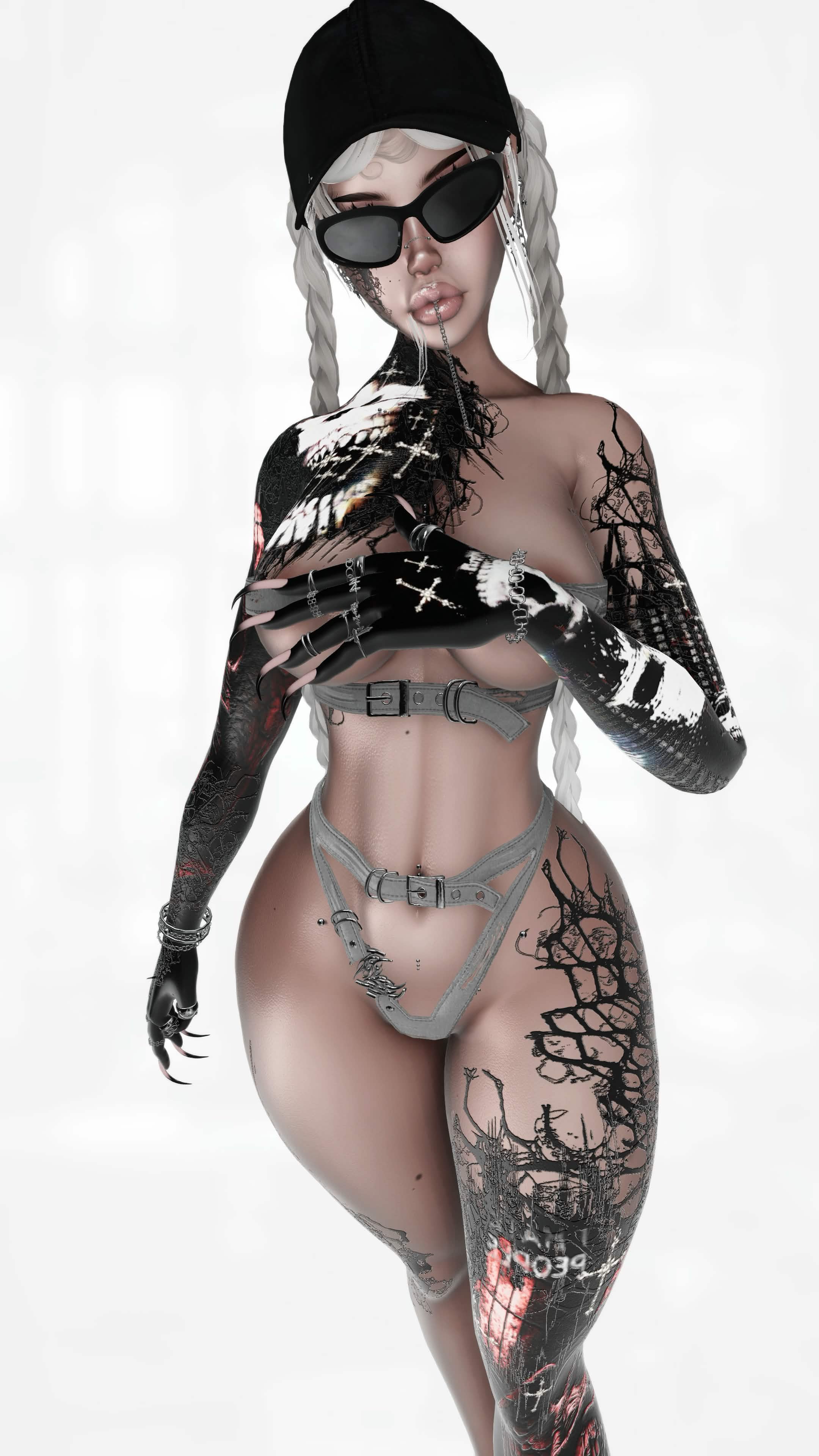 "MORGUE" FEMALE TEXTURE - HEAD/BODY