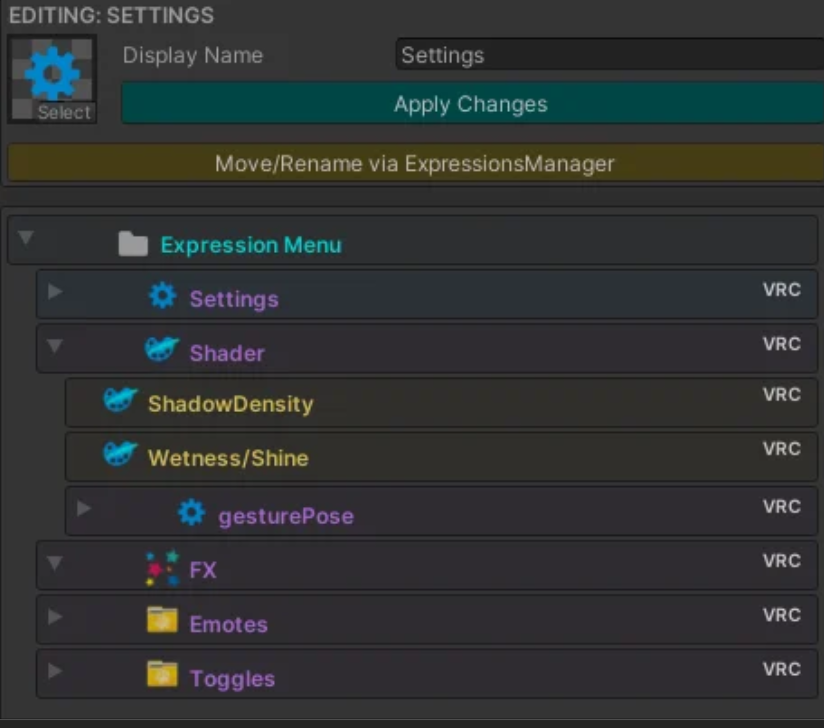 Easy Expression Manager for VRChat