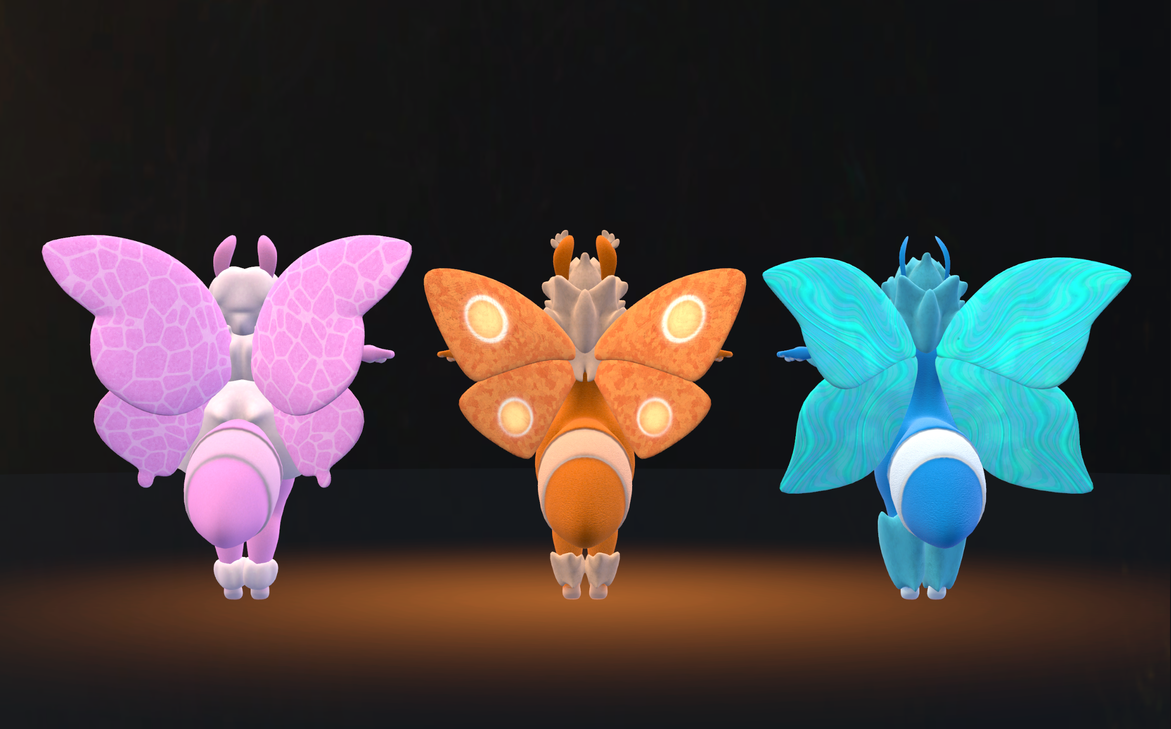 Moth (VRChat 3D Model, VTuber Avatar)