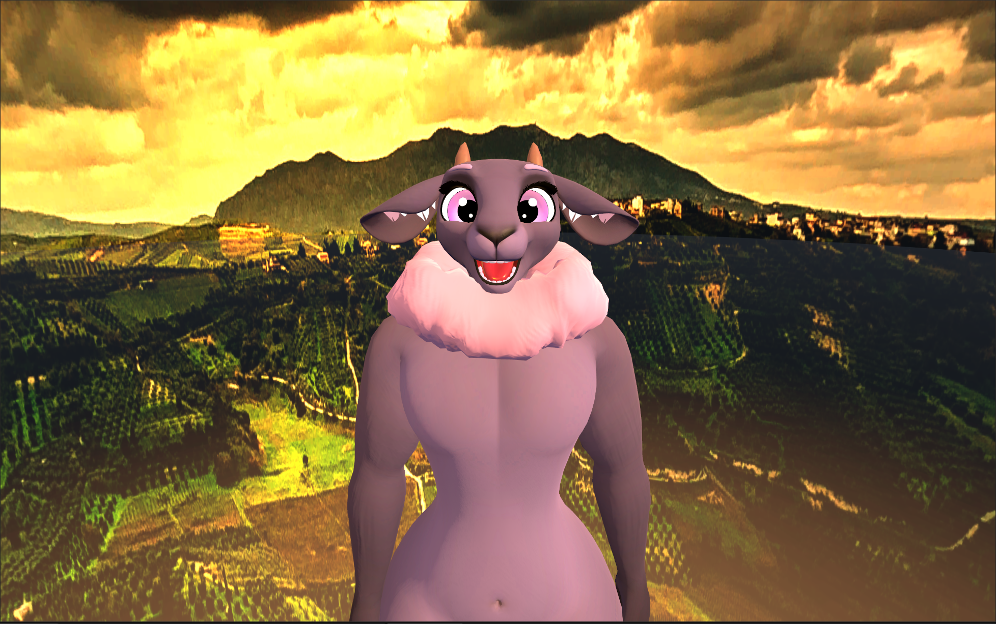 Sheep (VRChat 3D Model, VTuber Avatar)