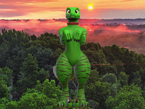 Raptor (VRChat 3D Model, VTuber Avatar)