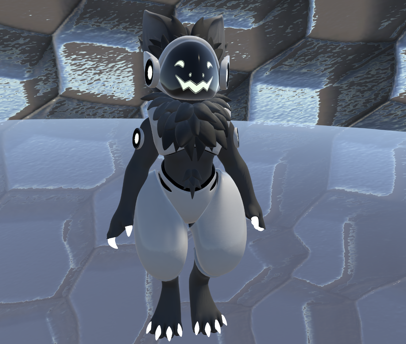 Protogen (VRChat 3D Model, VTuber Avatar)