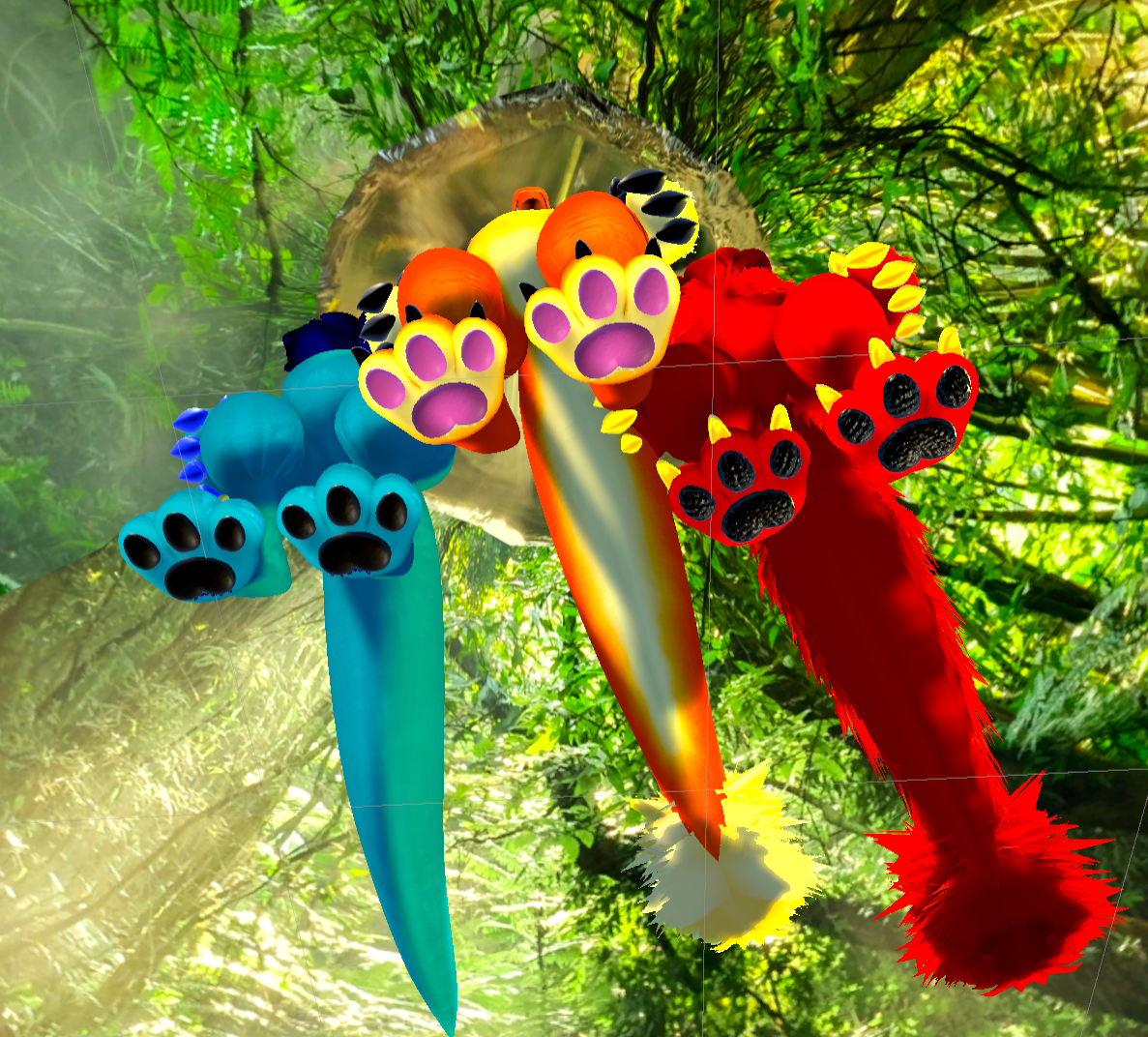 Wickerbeast (VRChat 3D Models, VTuber Avatar)