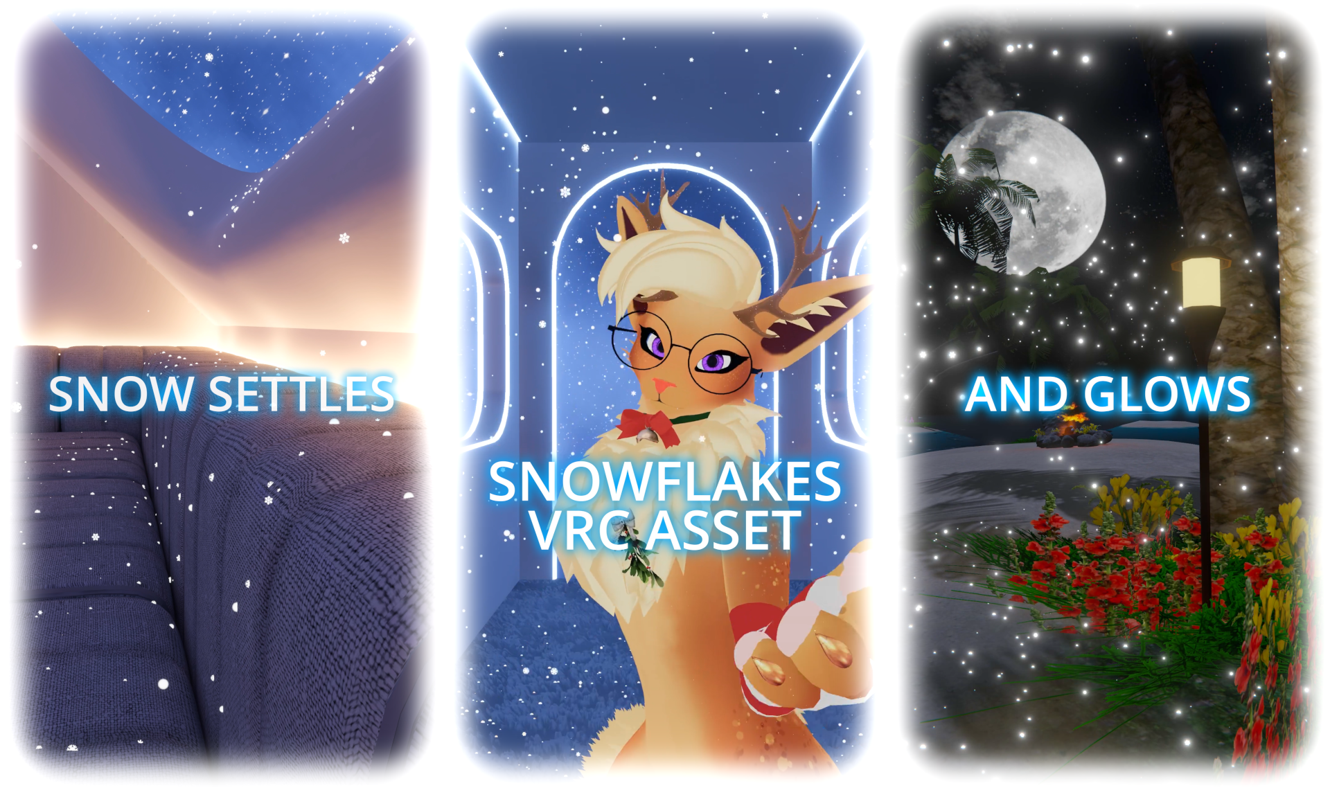 Snowflakes for VRChat Avatars