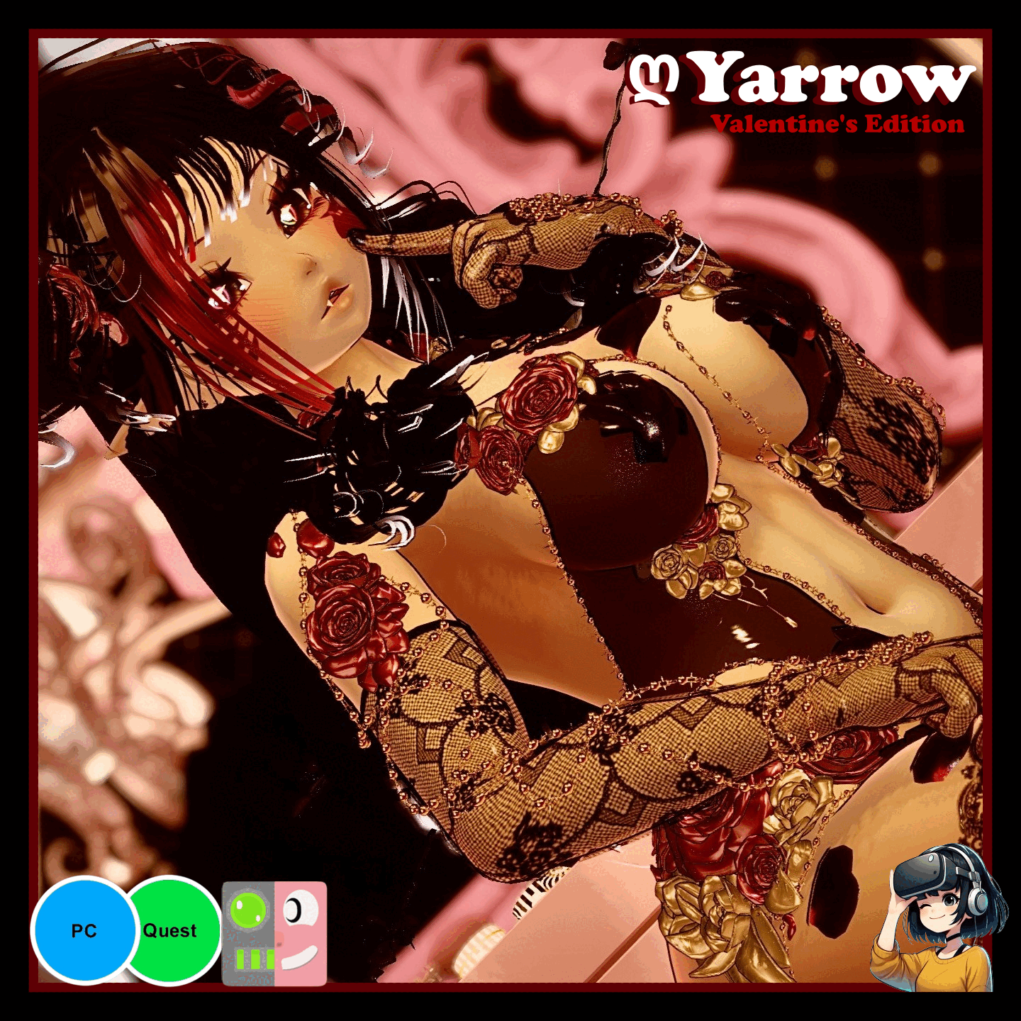 ღYarrow - Valentine's Edition (PC/Quest/VRCFT)