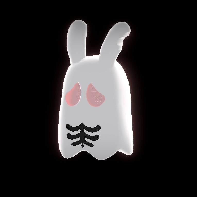 Sorrow bunny plush - server free