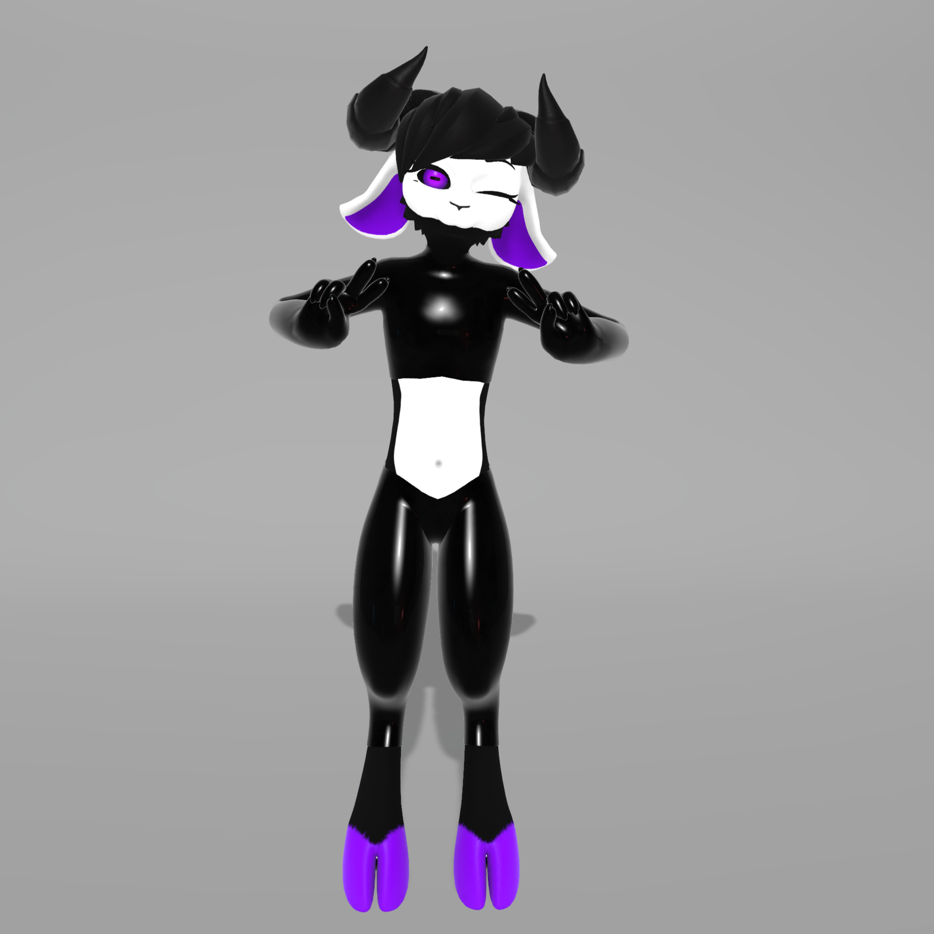 LeafyGote Latex Suit