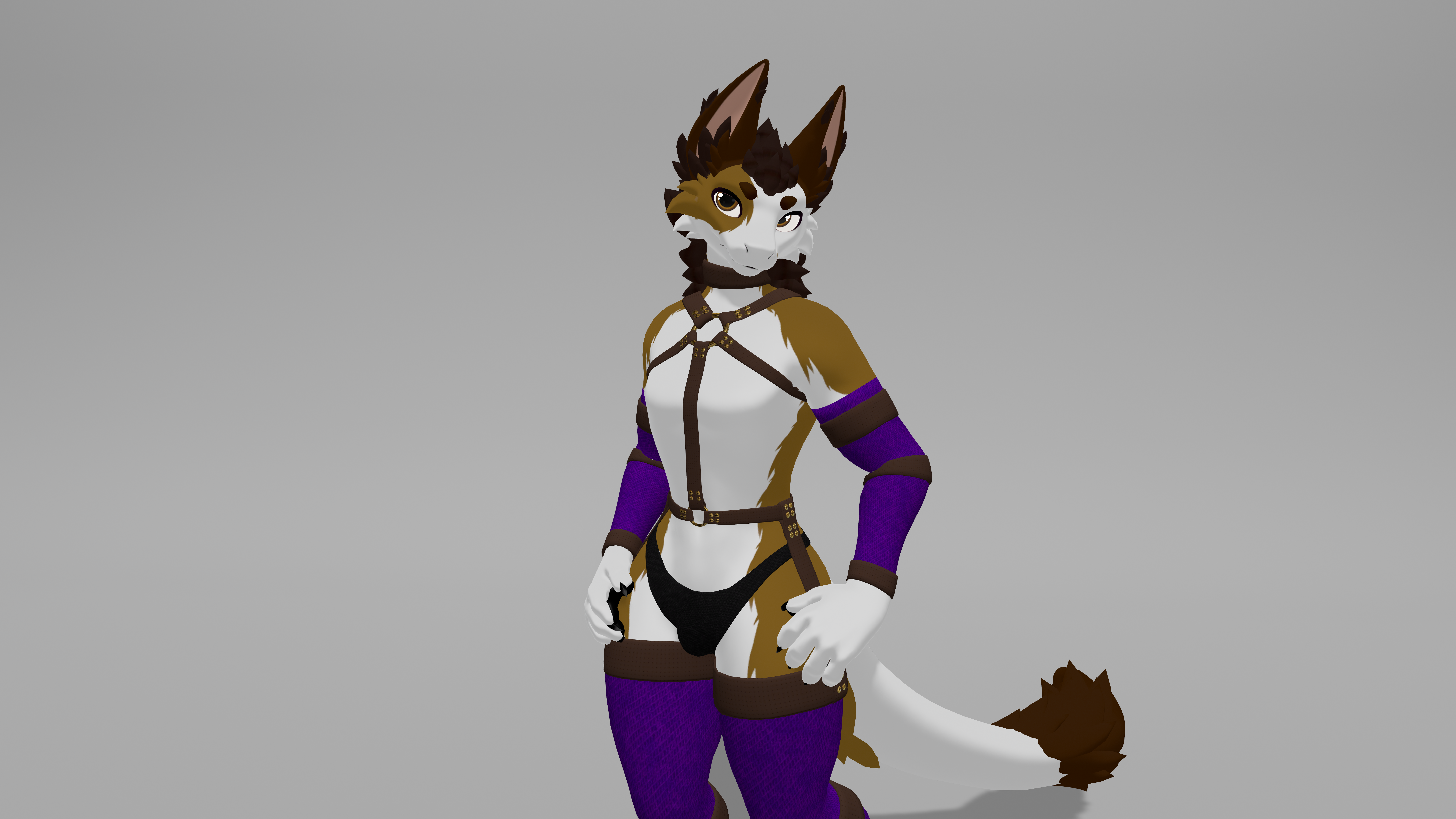 Druffle Femboy Harness Fit