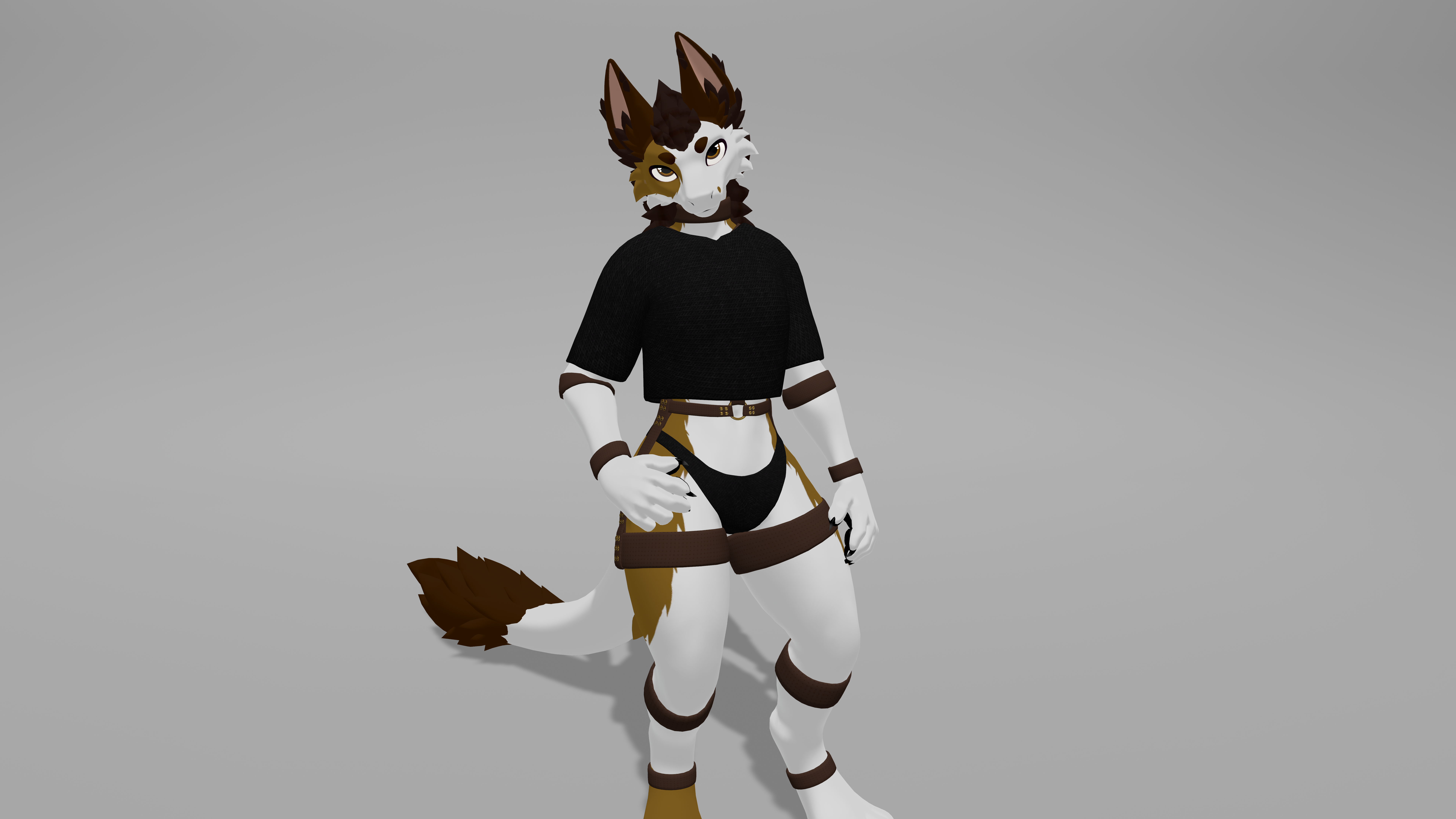 Druffle Femboy Harness Fit