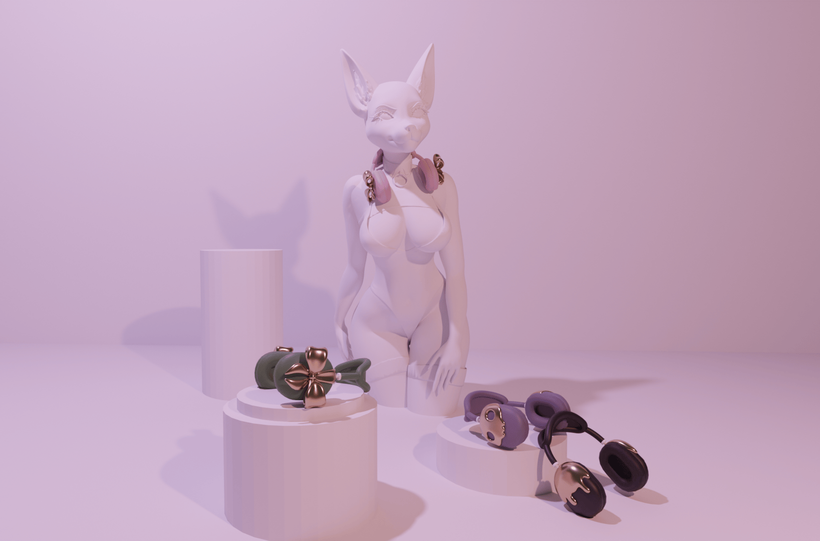 Headset Asset Pack +With music and Menu (VRCHAT/SDK3) FREE!!!
