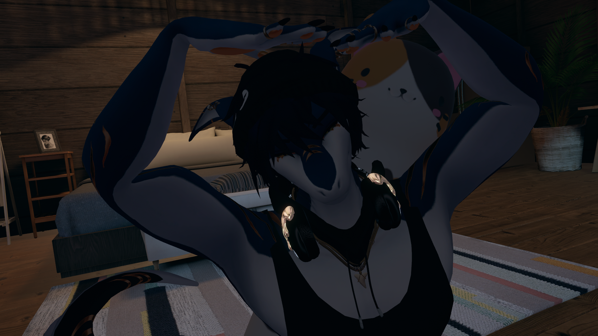 Headset Asset Pack +With music and Menu (VRCHAT/SDK3) FREE!!!
