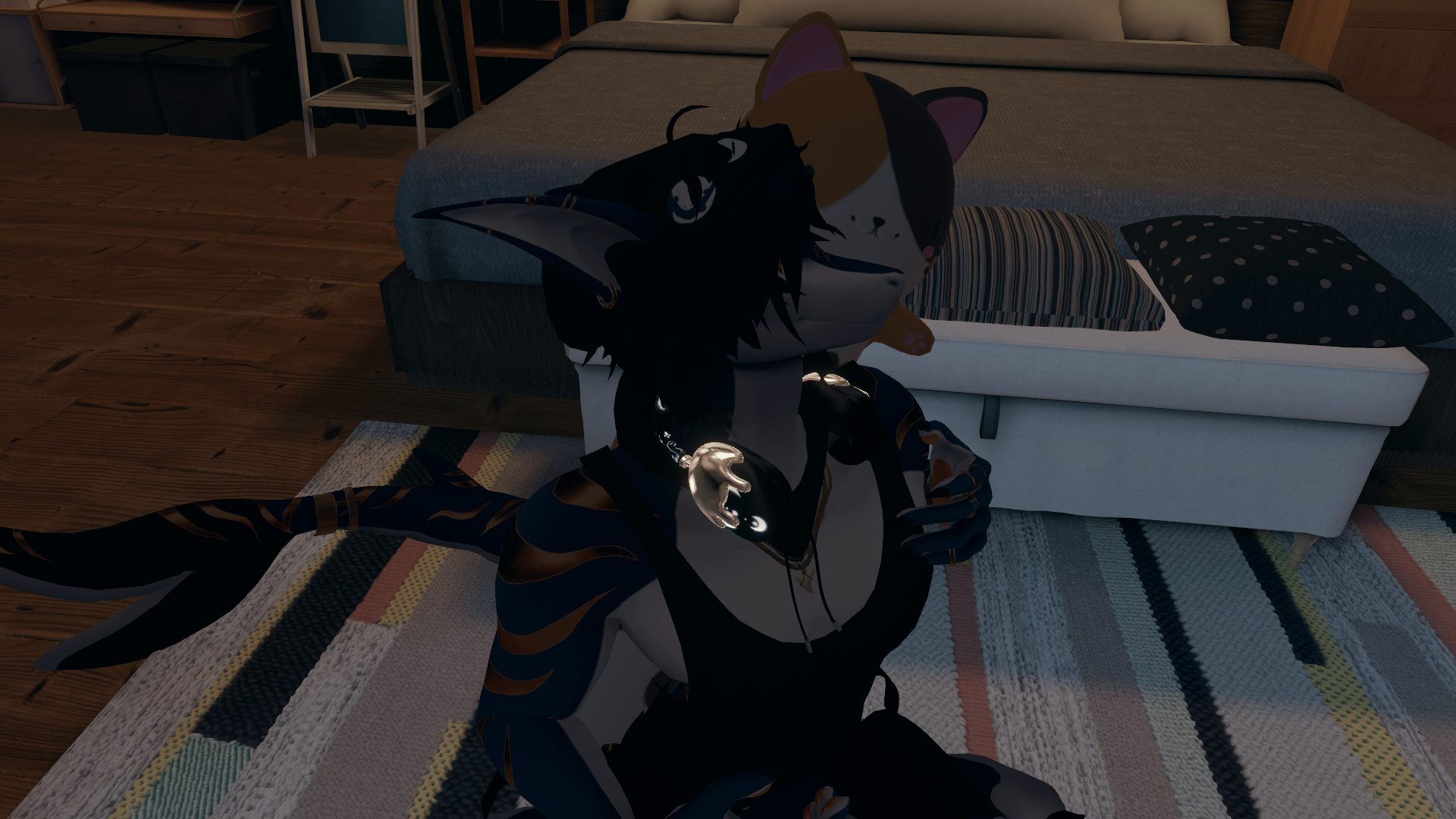 Headset Asset Pack +With music and Menu (VRCHAT/SDK3) FREE!!!