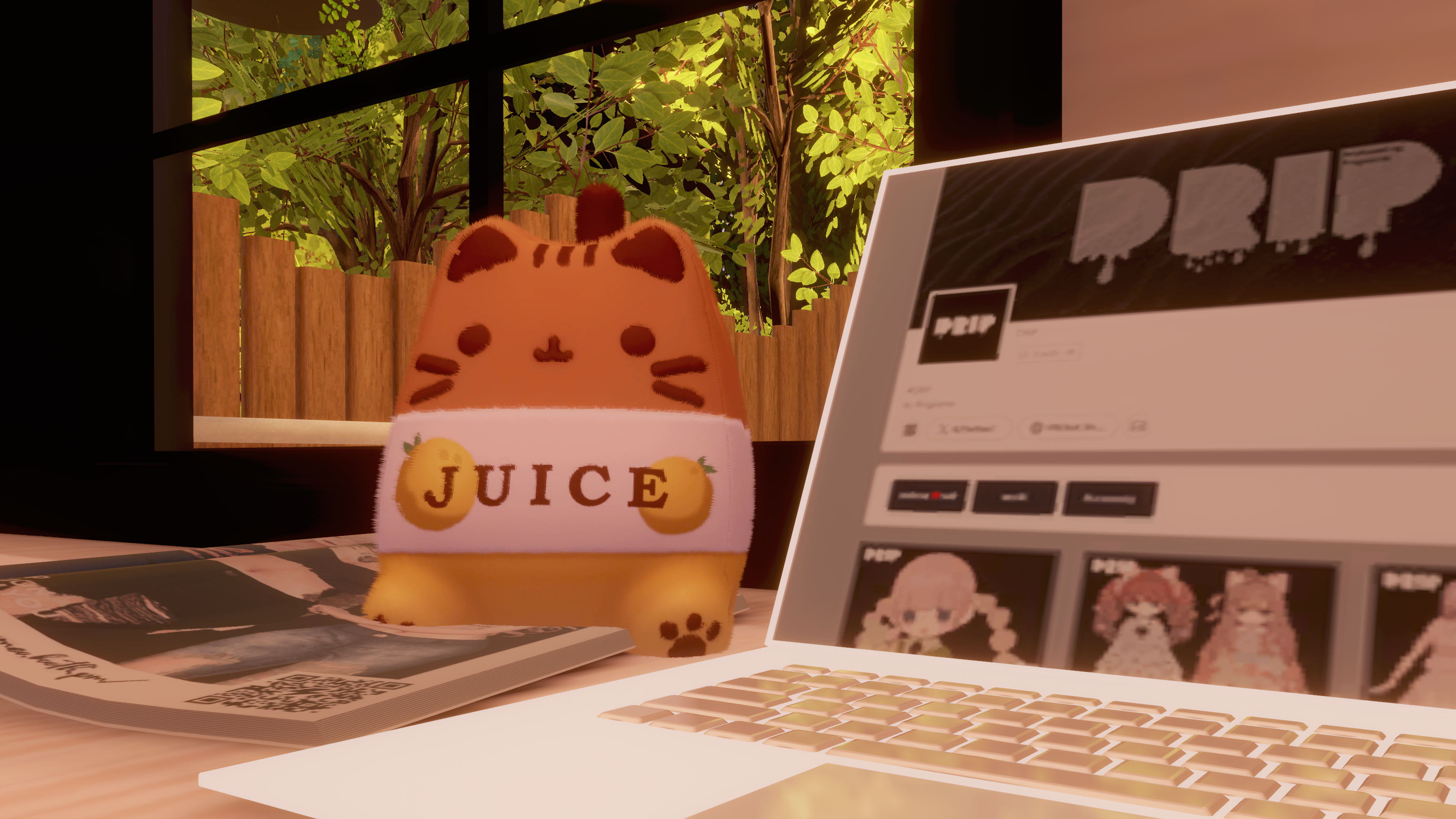 FREE SET OF 4 PLUSHIE STRESS TOYS | VRCHAT PROPS | MOST AVATARS COMPATIBLE | FOXIPAWS AVATARS COMPATIBLE | FREE SQUEEZABLE & CUTE | WORKS WITH MOST AVATAR