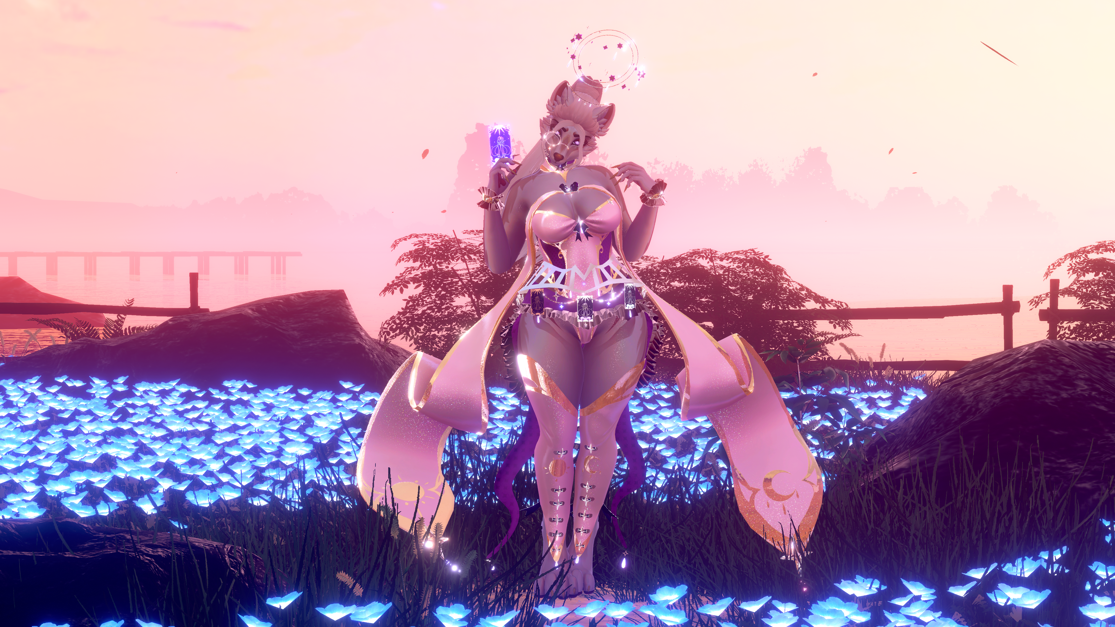 TAROT LOVERS OUTFIT + TEXTURE PACK SET | FOXIPAWS AVATAR ROXY AND BJORN | INTERACTABLE OUTFIT TRIGGERS | ACCESSORIES | OUTFIT TRANSFORMATION SYSTEM WITH INTERACTABLE CARDS | + FREE PROPS