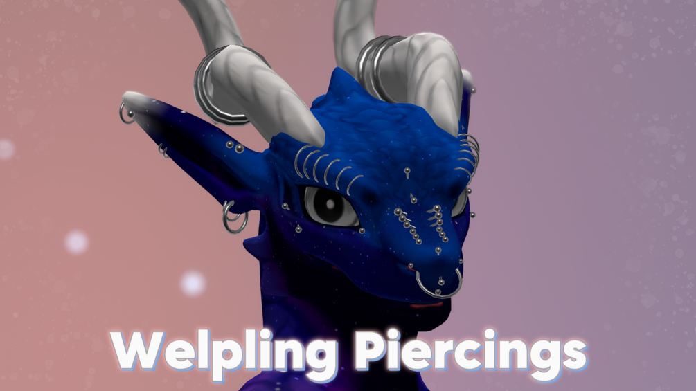 Welpling Piercings
