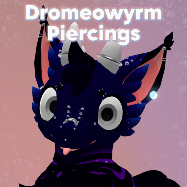 Dromeowyrm Piercings & Tailrings