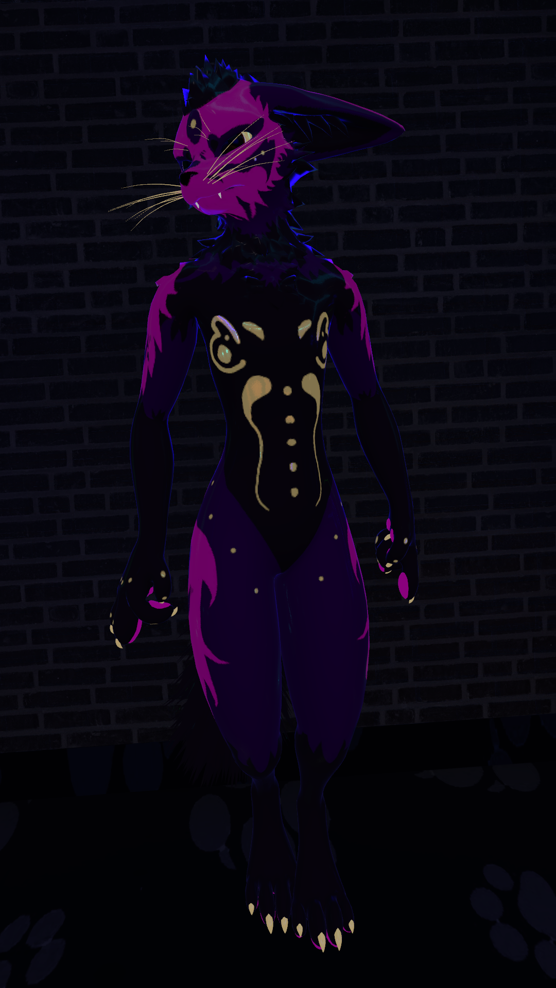 Purple Gold Rex Texture