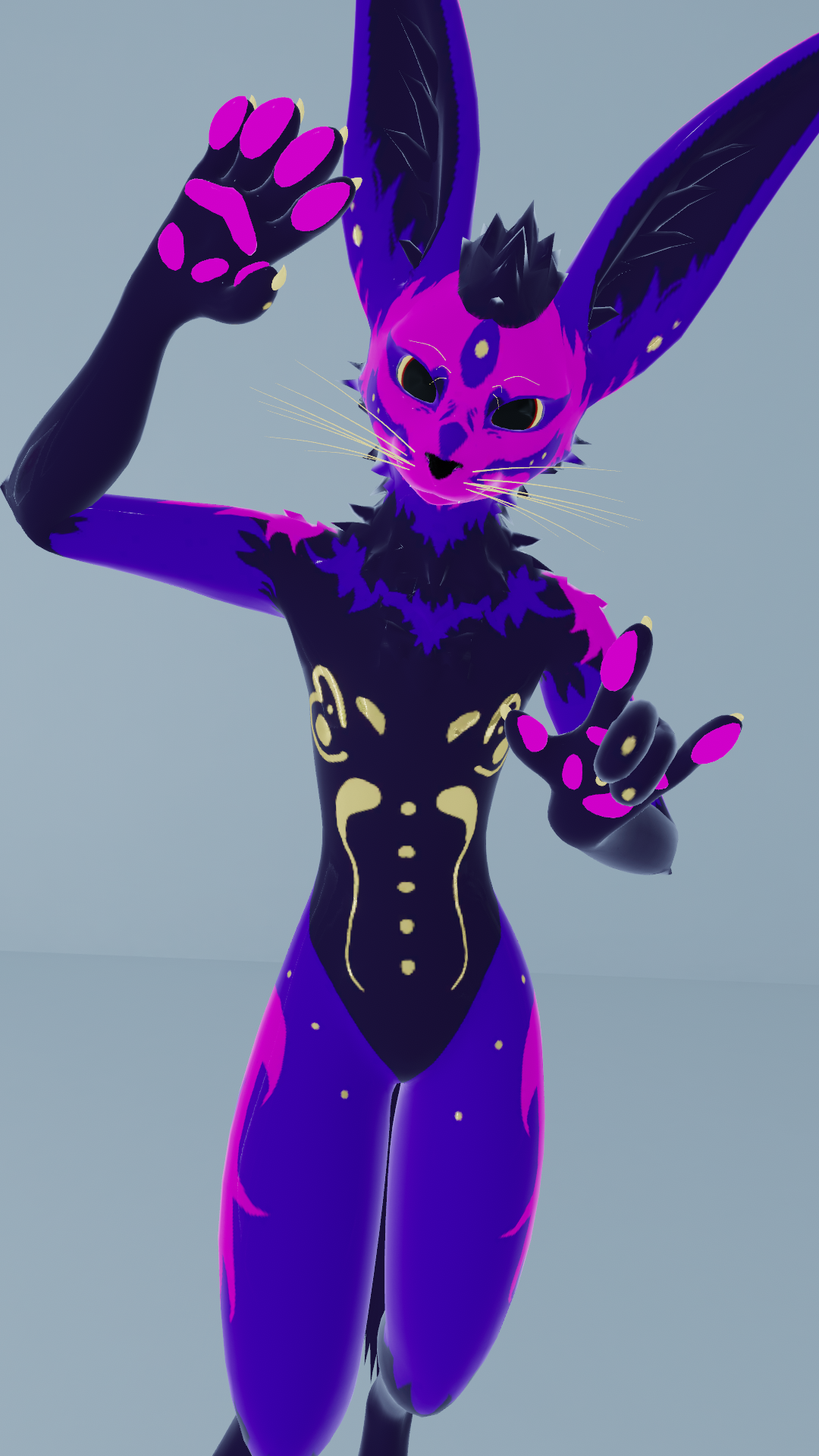 Purple Gold Rex Texture