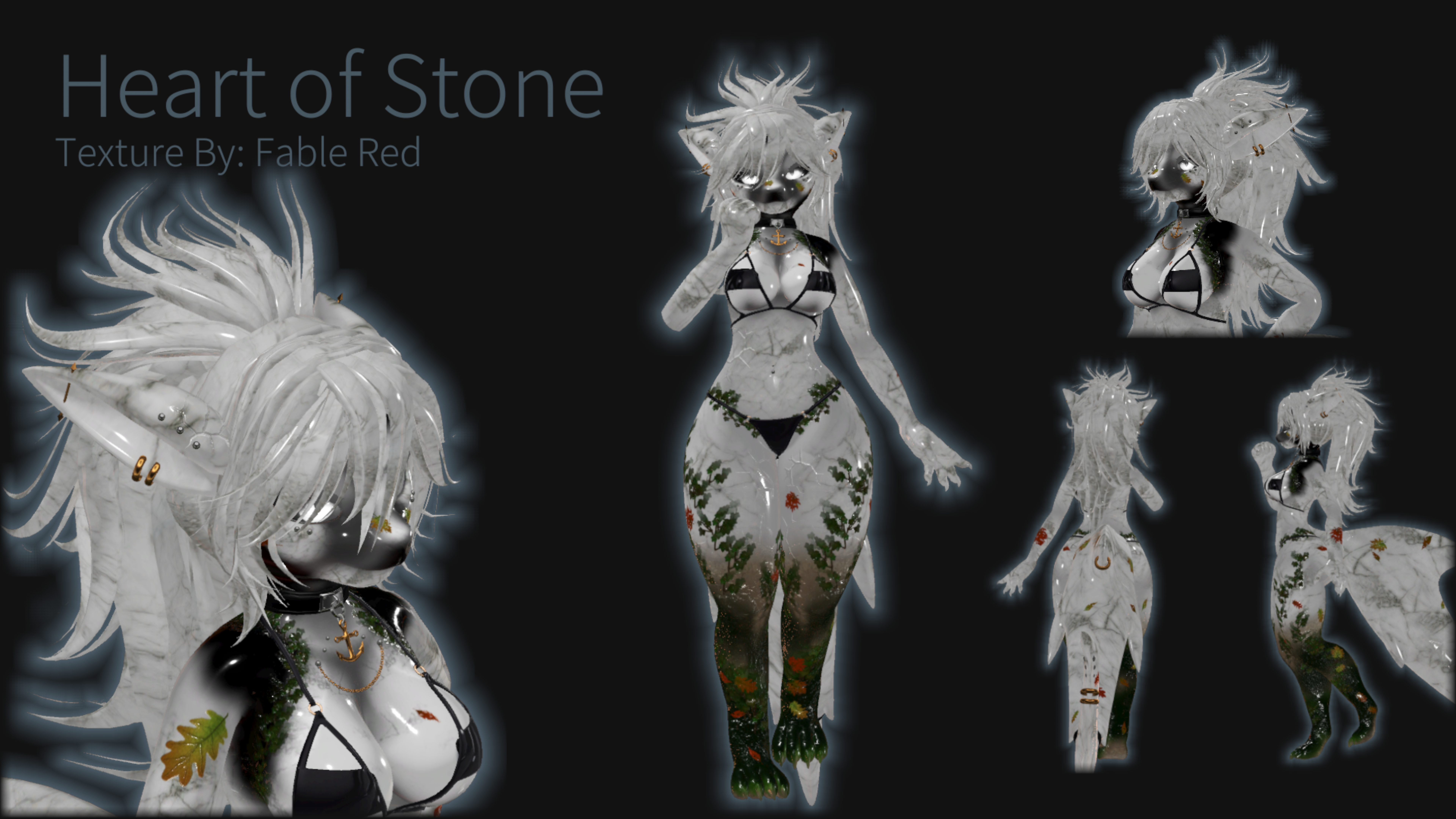 Nanami The Shark - Heart of Stone Texture