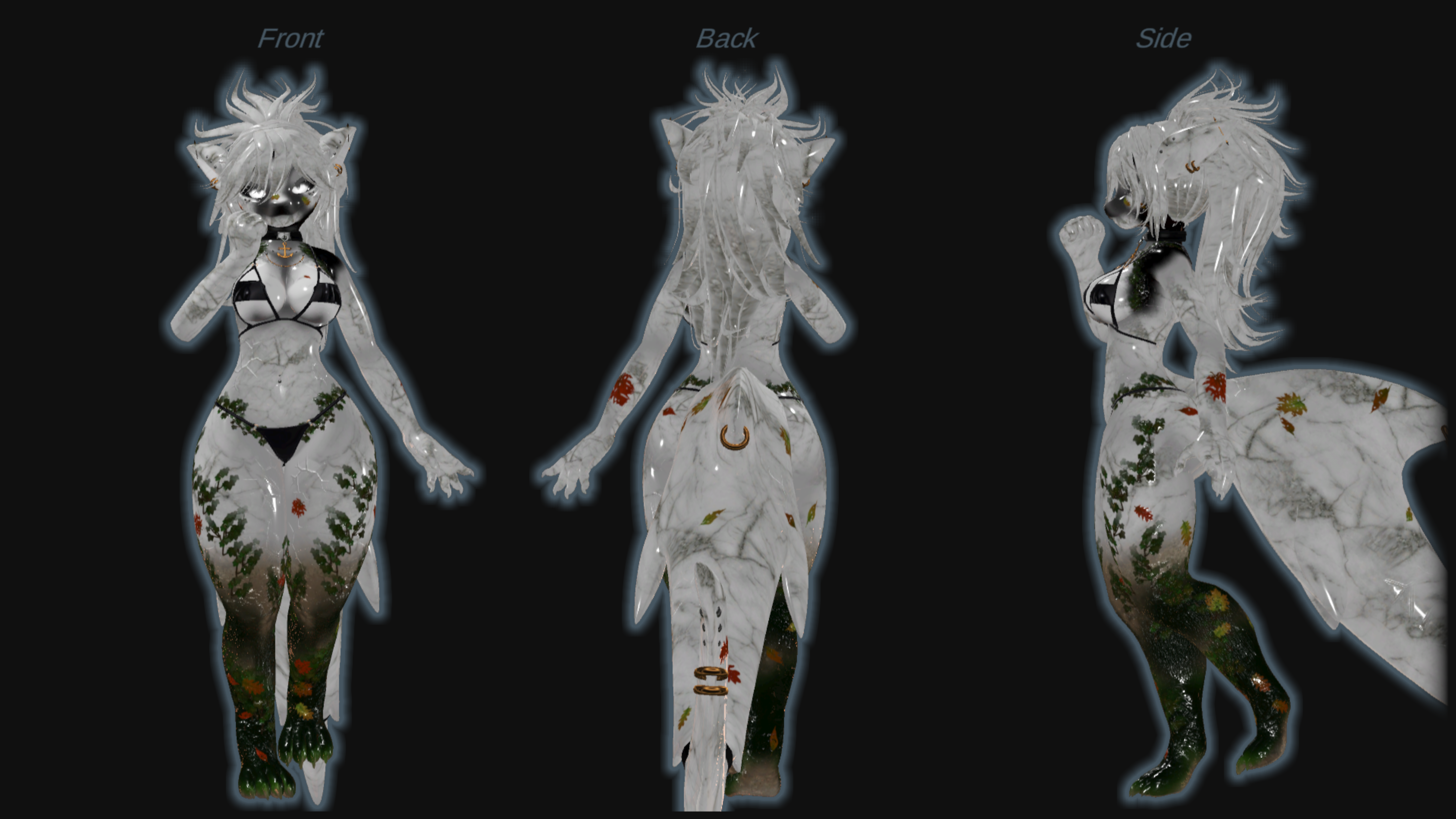 Nanami The Shark - Heart of Stone Texture