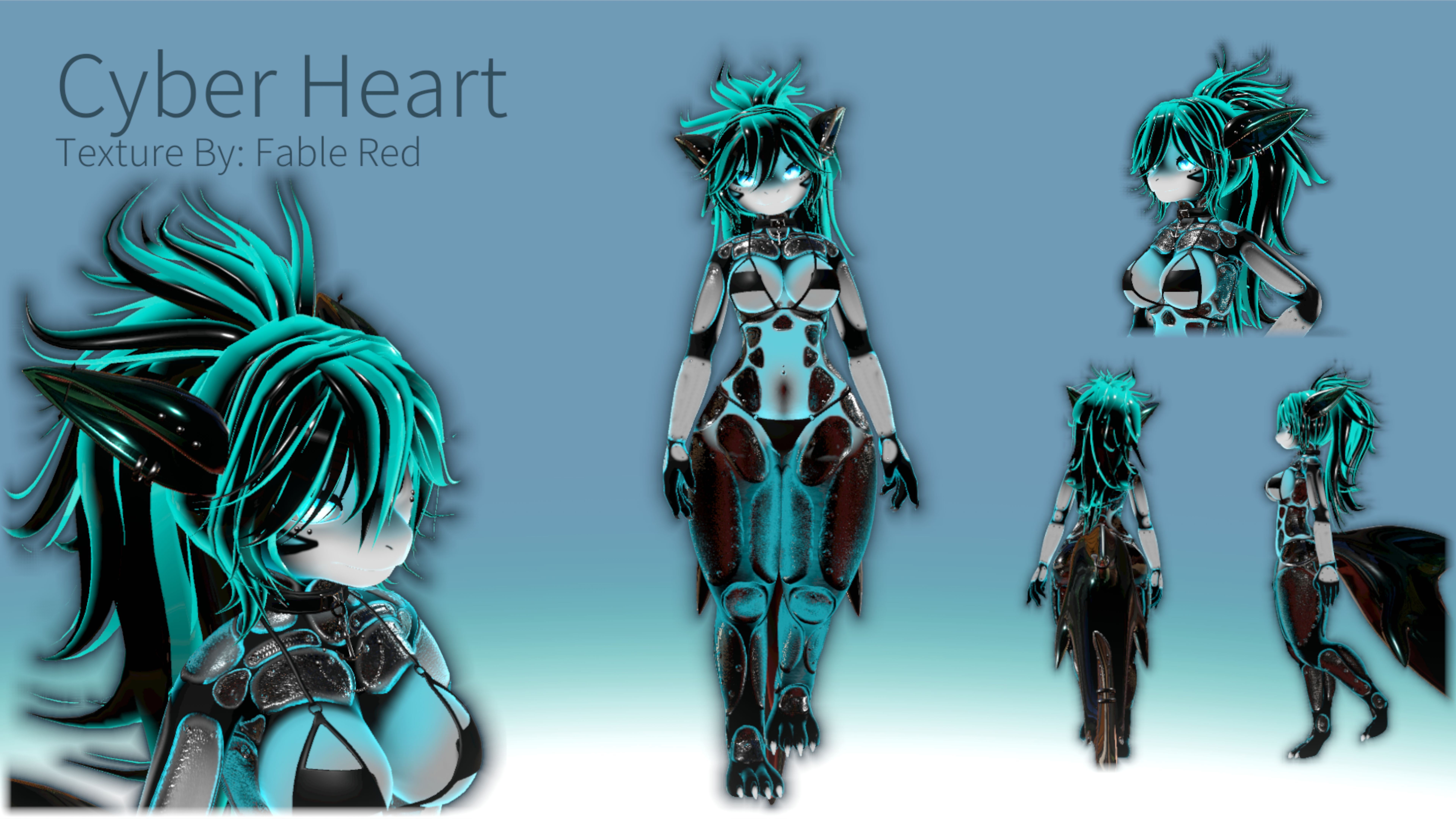 Nanami The Shark - Cyber Heart Texture