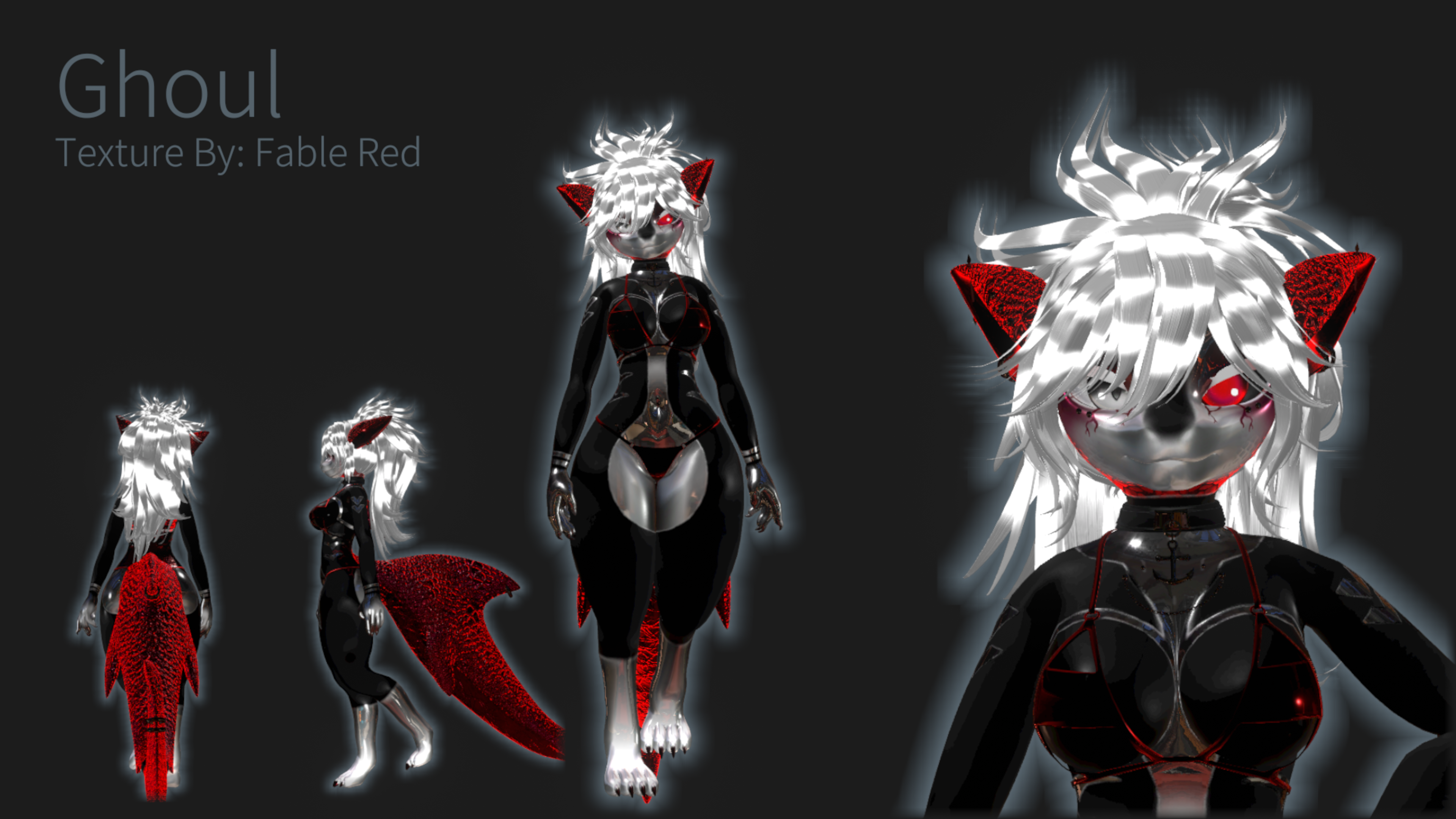Nanami The Shark - Ghoul Texture